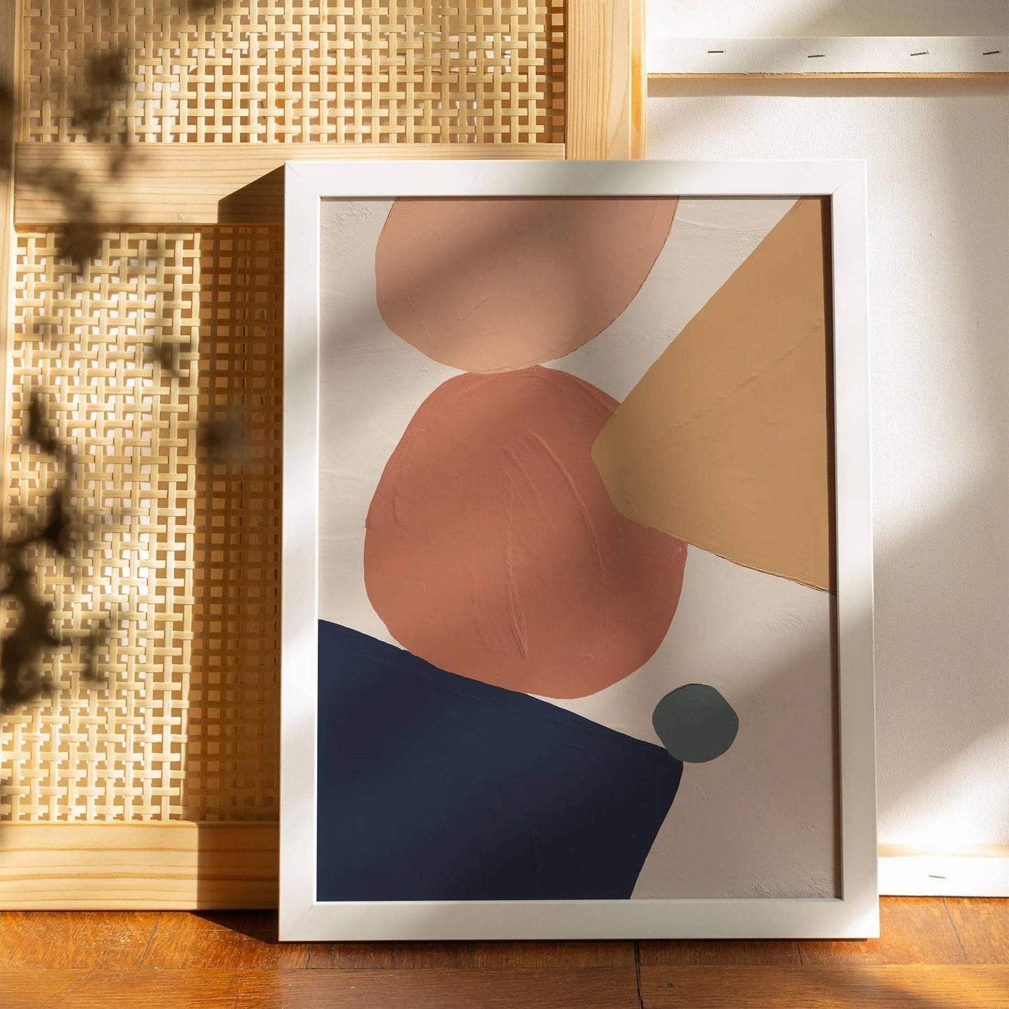 Mid Century Color Blocks Poster - HypeSheriff