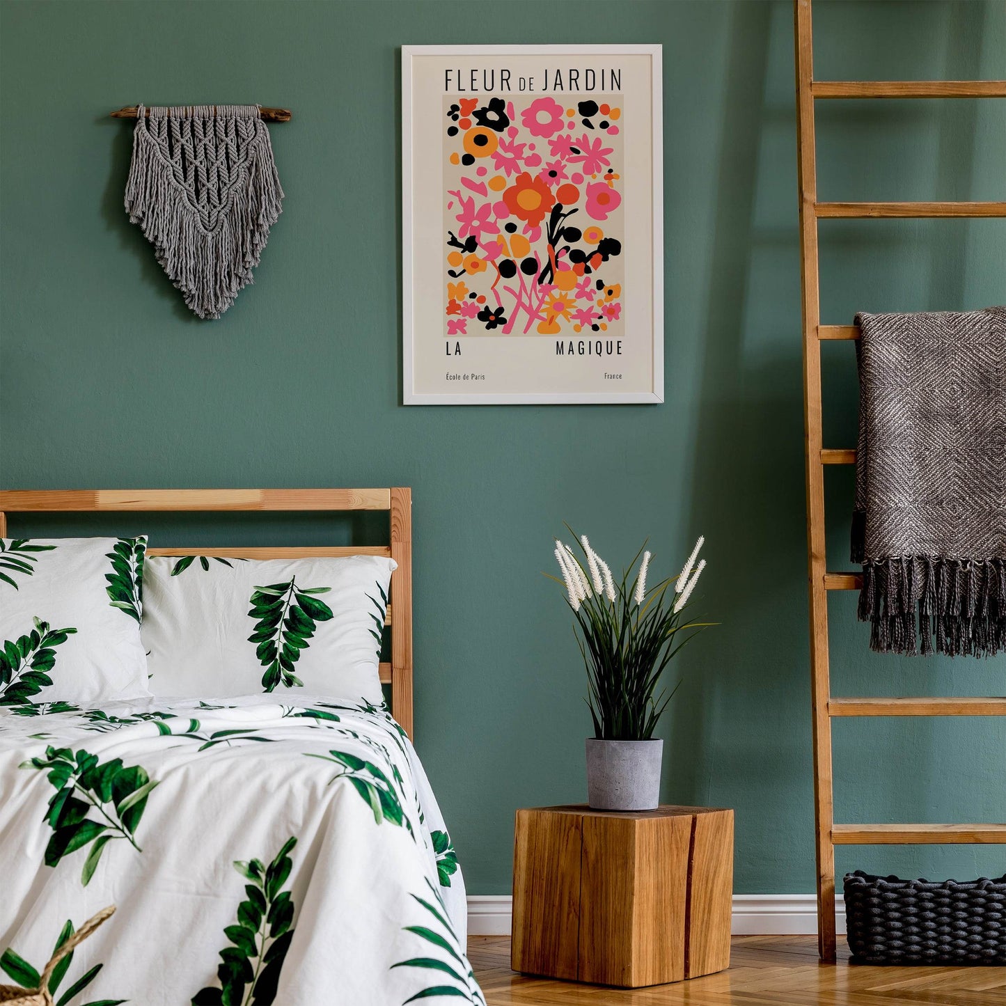 Ecole de Paris Floral Poster - HypeSheriff