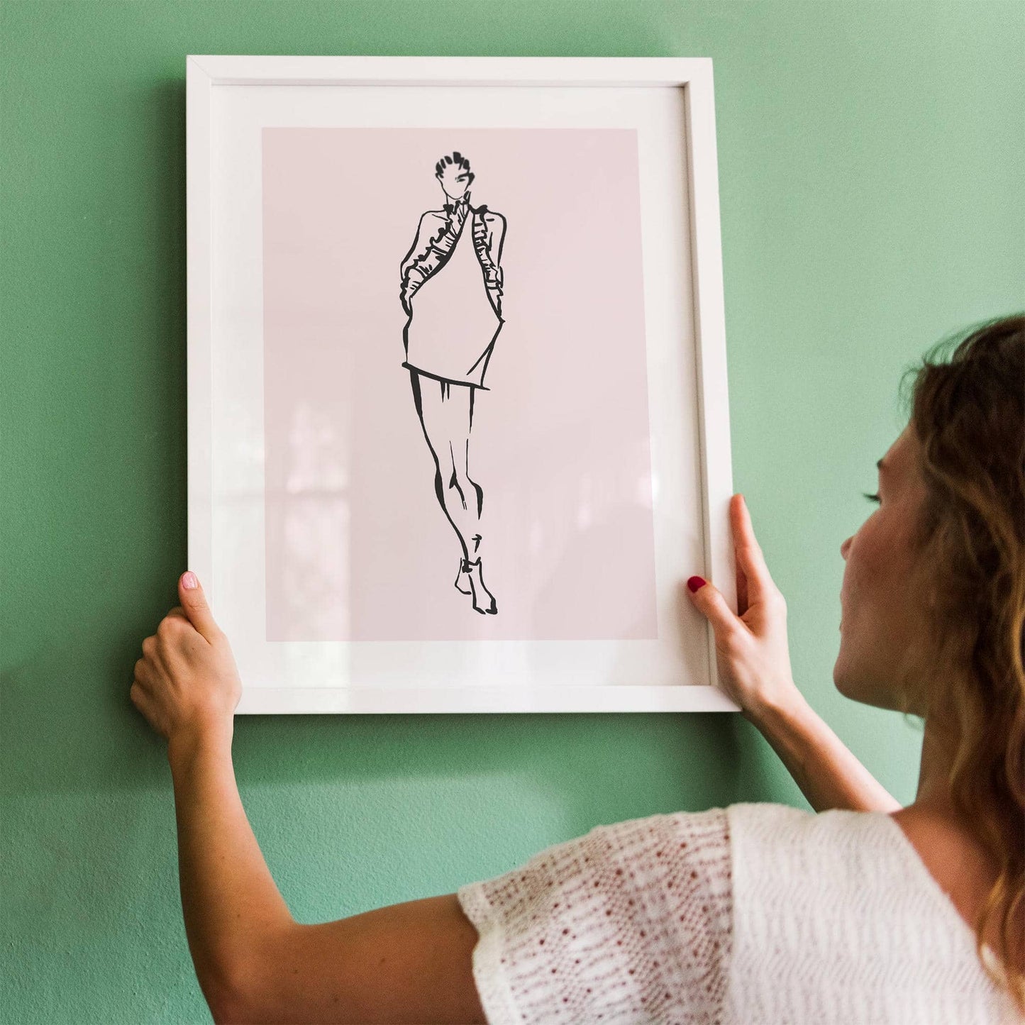 Fashion Line Art Poster - HypeSheriff