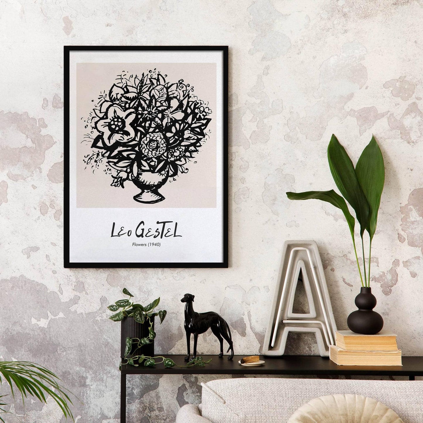 Leo Gestel Flowers Poster - HypeSheriff