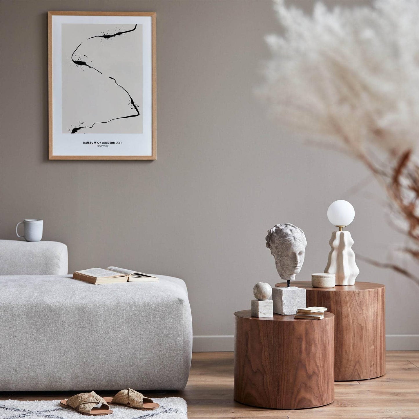 Black Ink Line Minimalism Poster - HypeSheriff