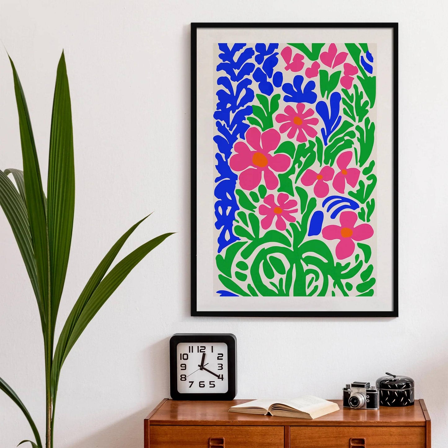 Colorful Garden Art Print - HypeSheriff