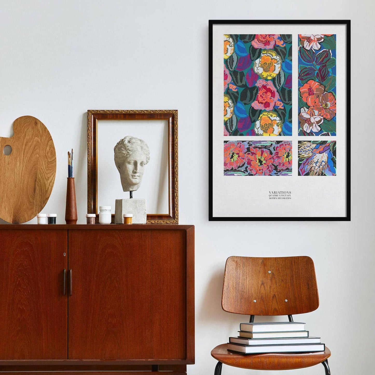 Art Deco Composition No.3 Poster - HypeSheriff