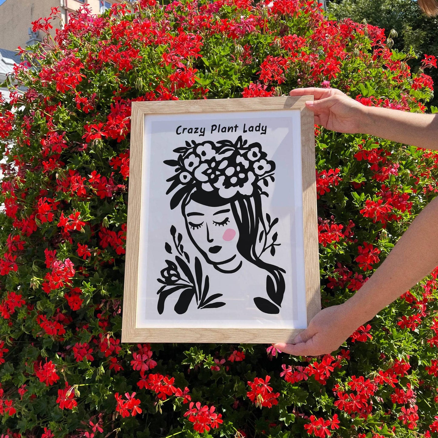 Crazy Plant Lady Poster - HypeSheriff