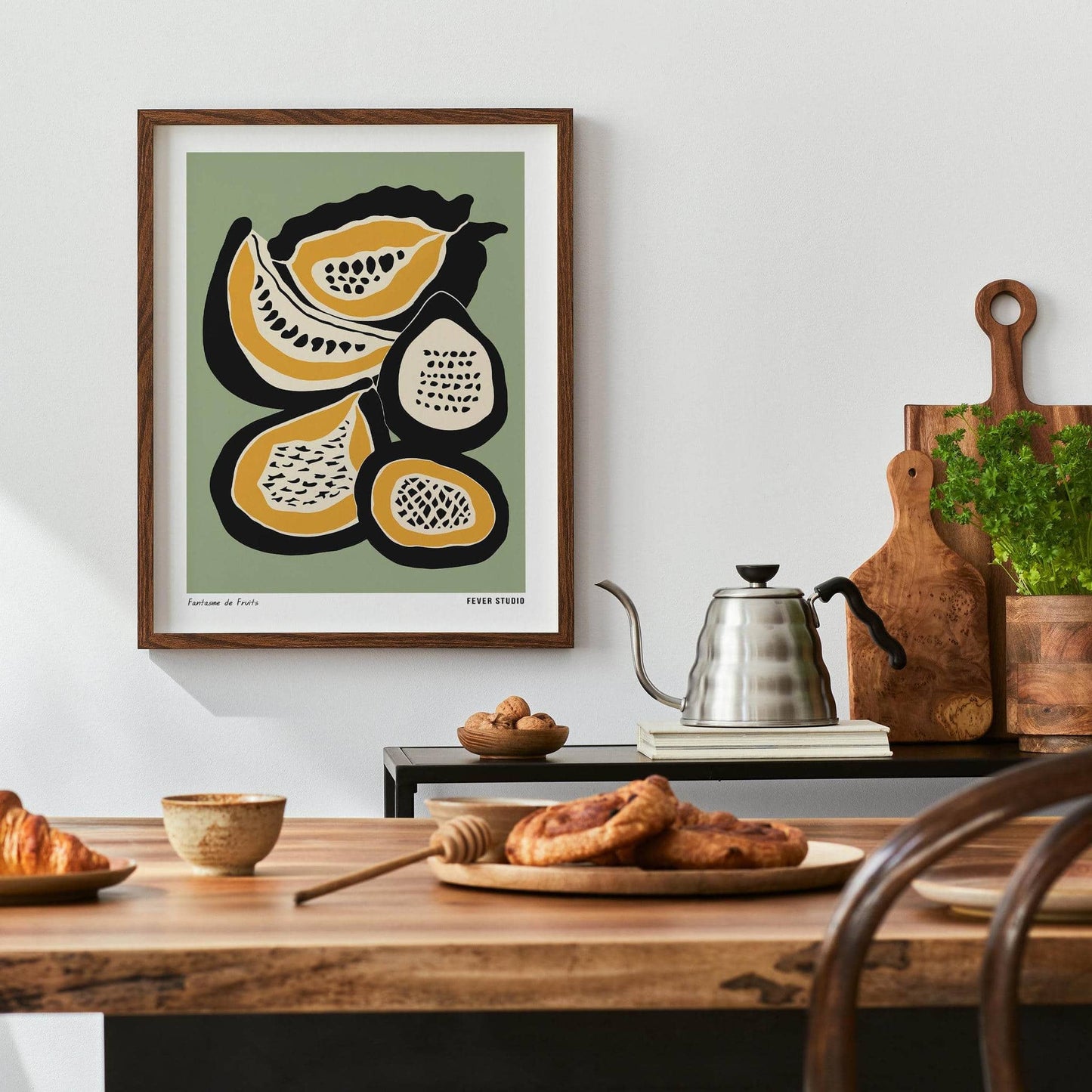 Fantasme de Fruits Papaya Poster - HypeSheriff
