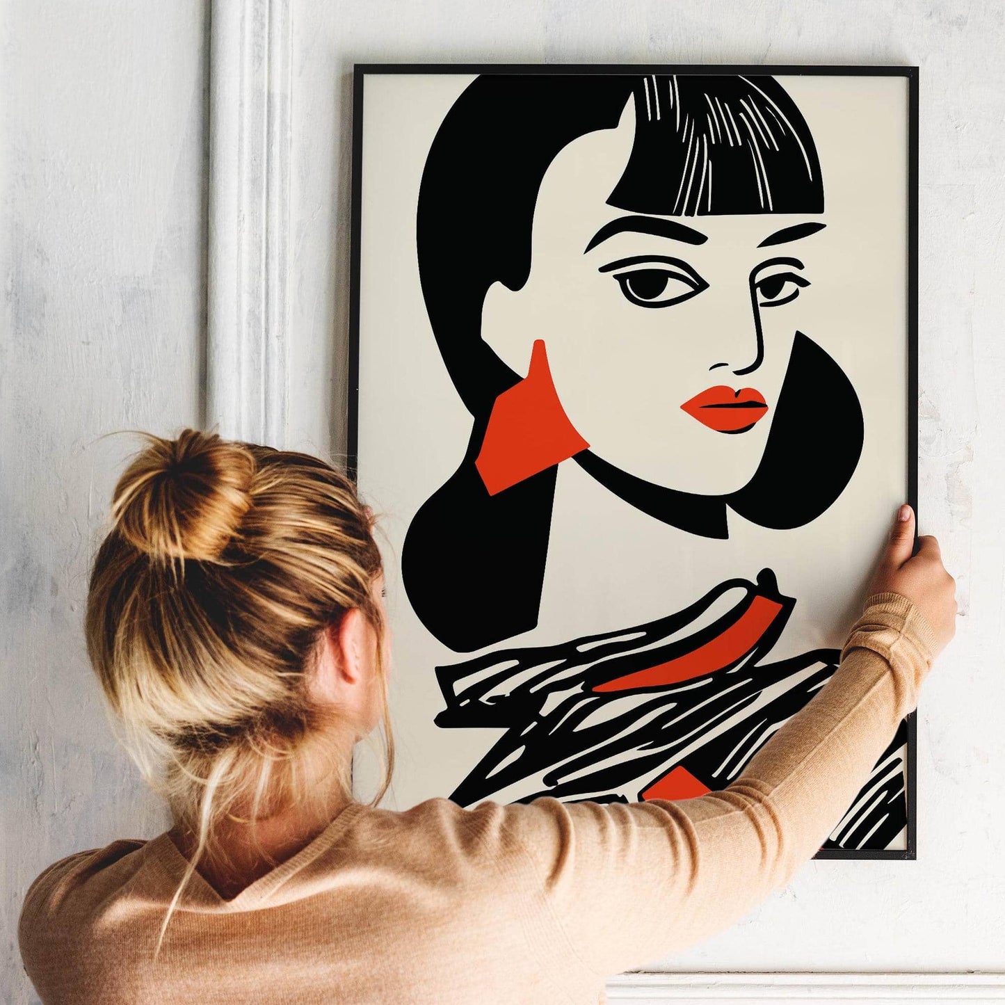 Retro Fashion Woman Poster - HypeSheriff
