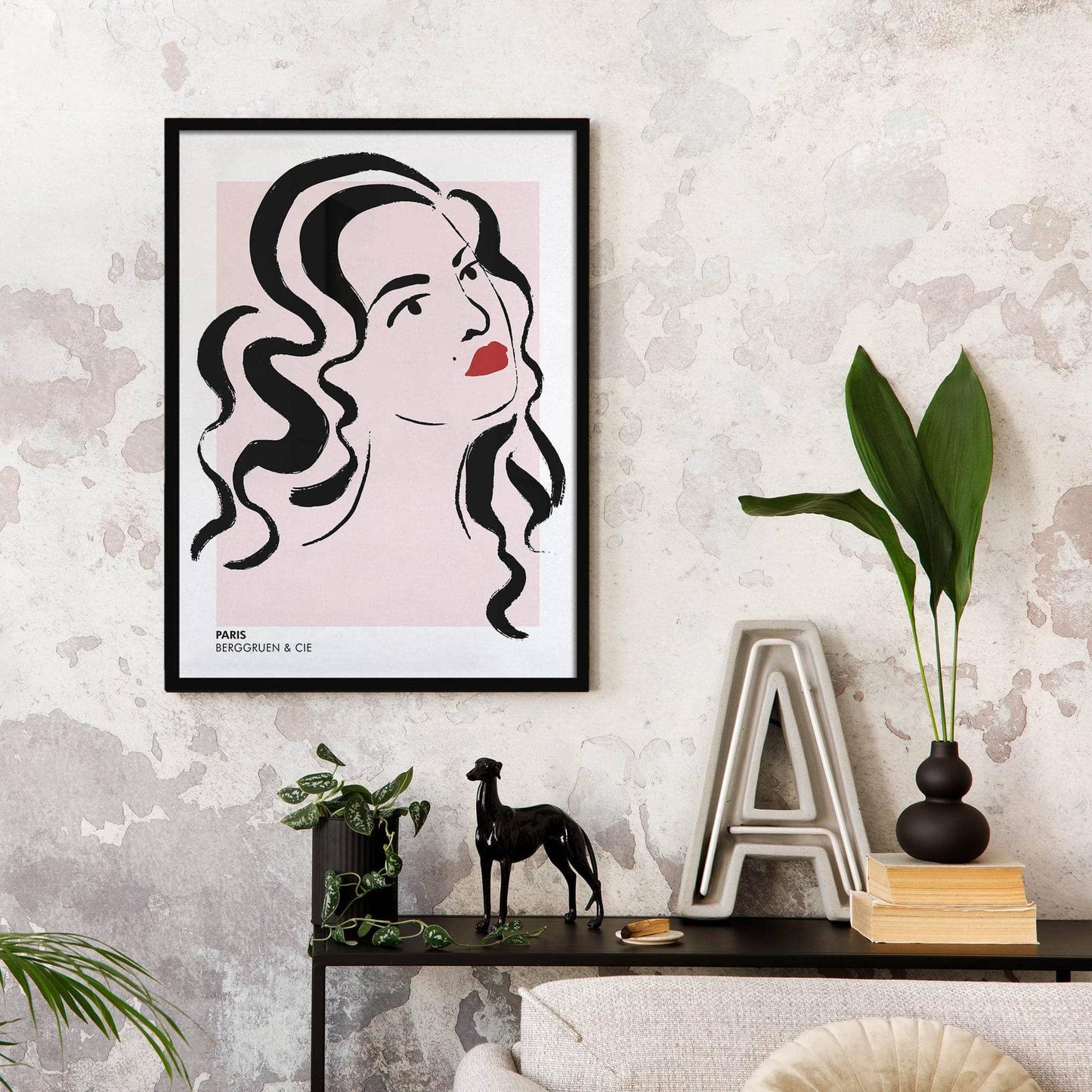 Berggruen & Cie, Paris Woman Poster - HypeSheriff