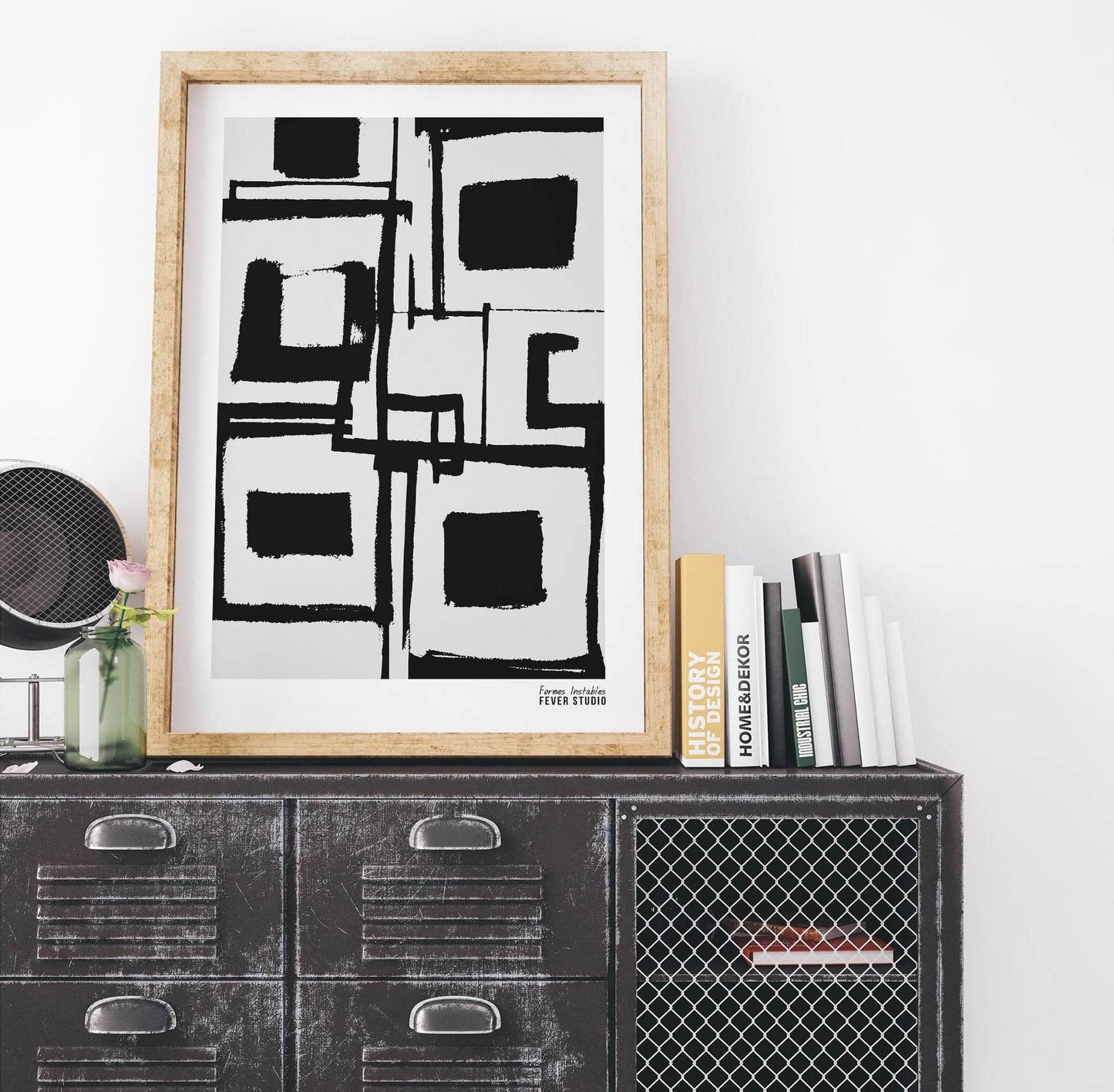 FEVER STUDIO - Formes Instables Art Print - HypeSheriff