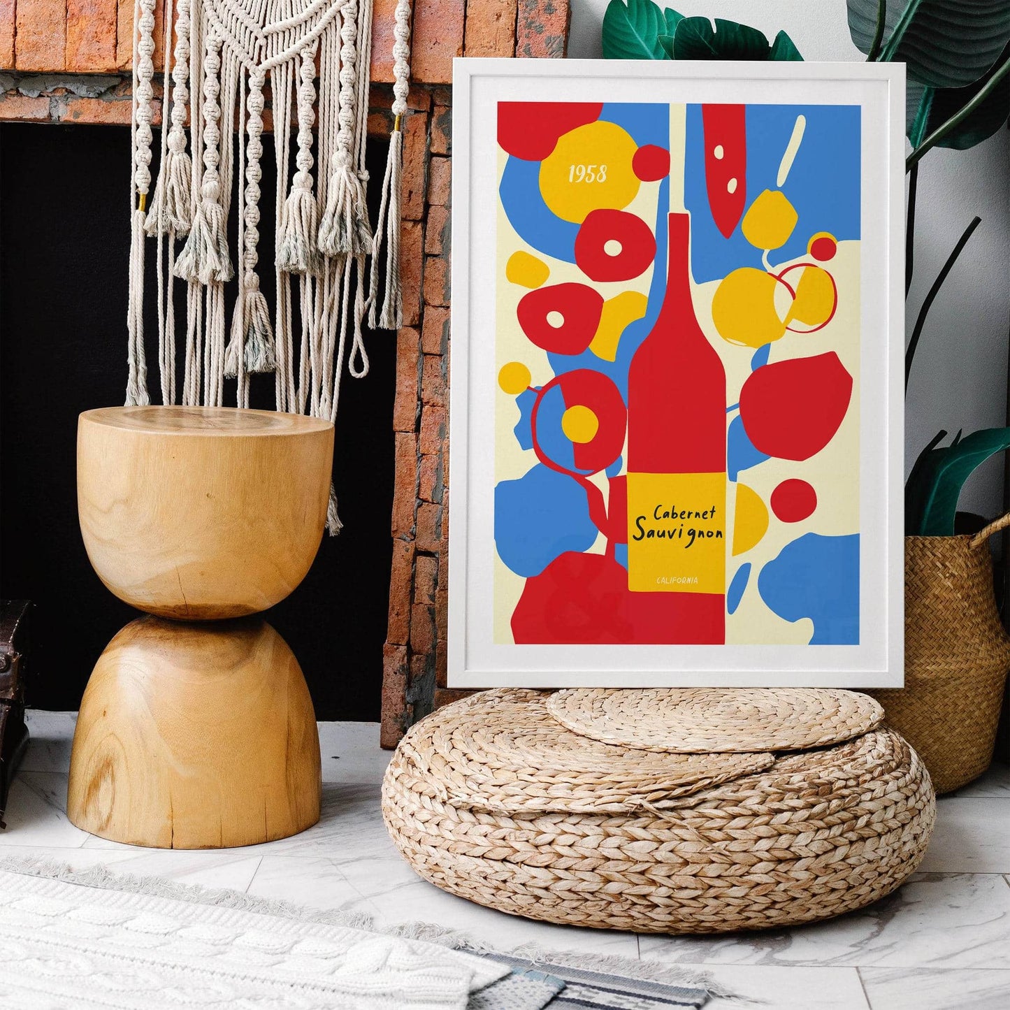 Cabernet Sauvignon California Wine Poster - HypeSheriff