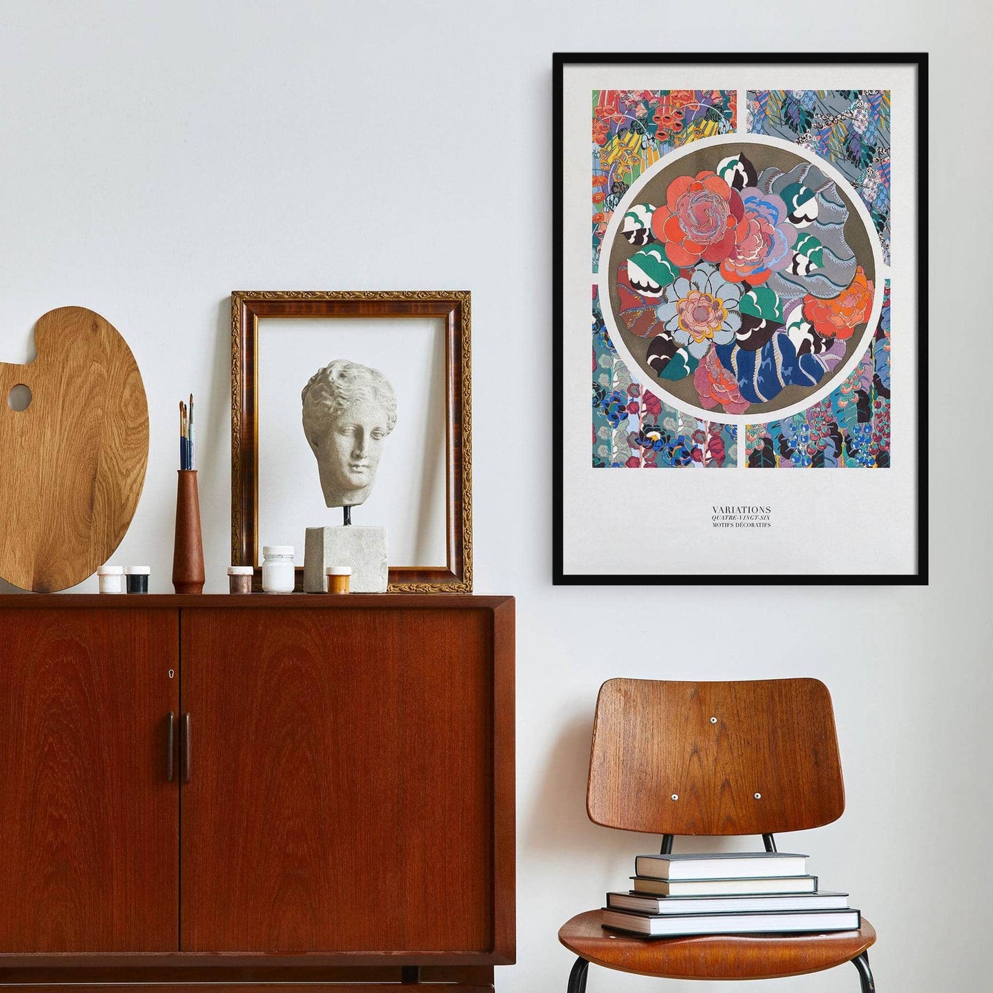 Art Deco Composition No.1 Poster - HypeSheriff