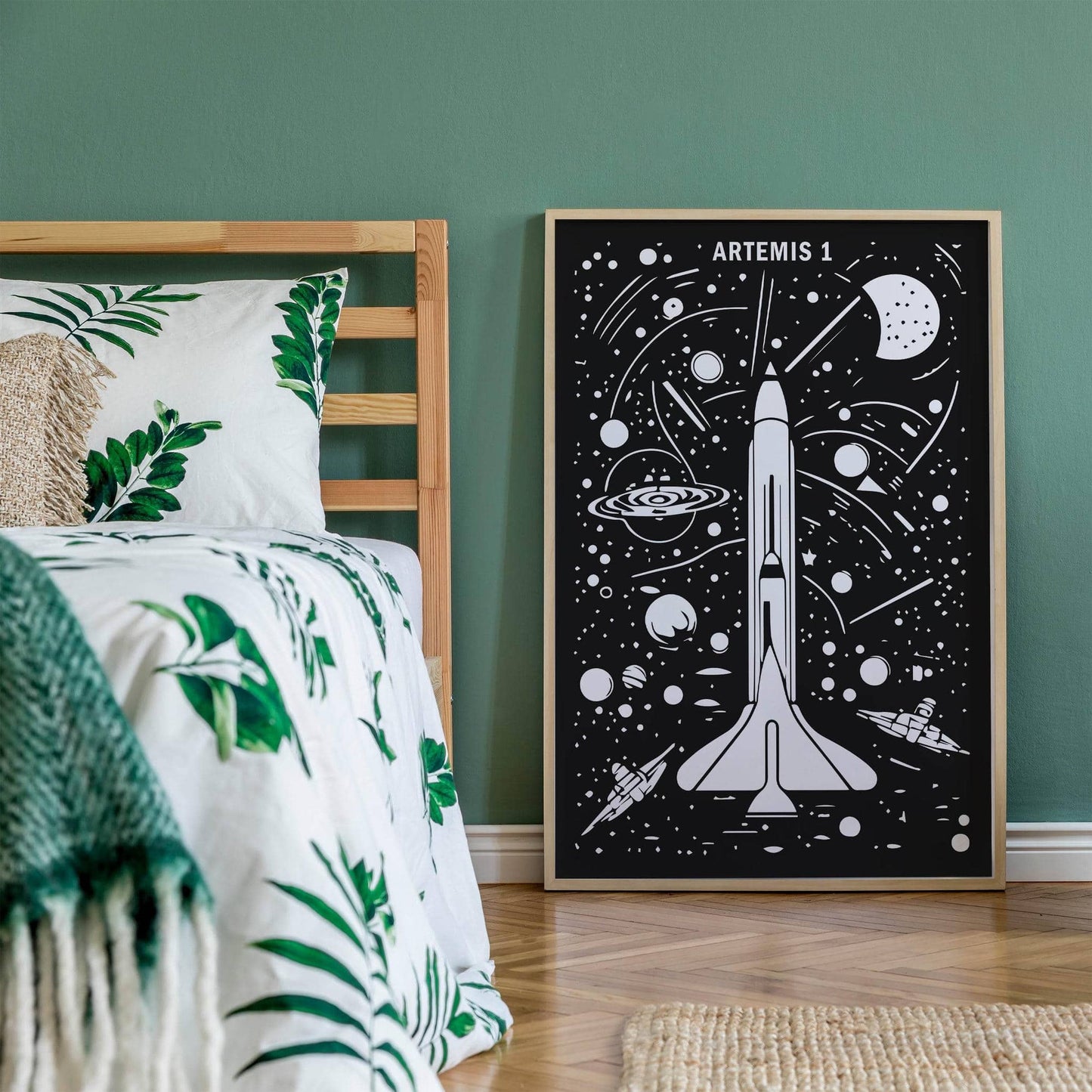 ARTEMIS 1 Nasa Space Poster - HypeSheriff