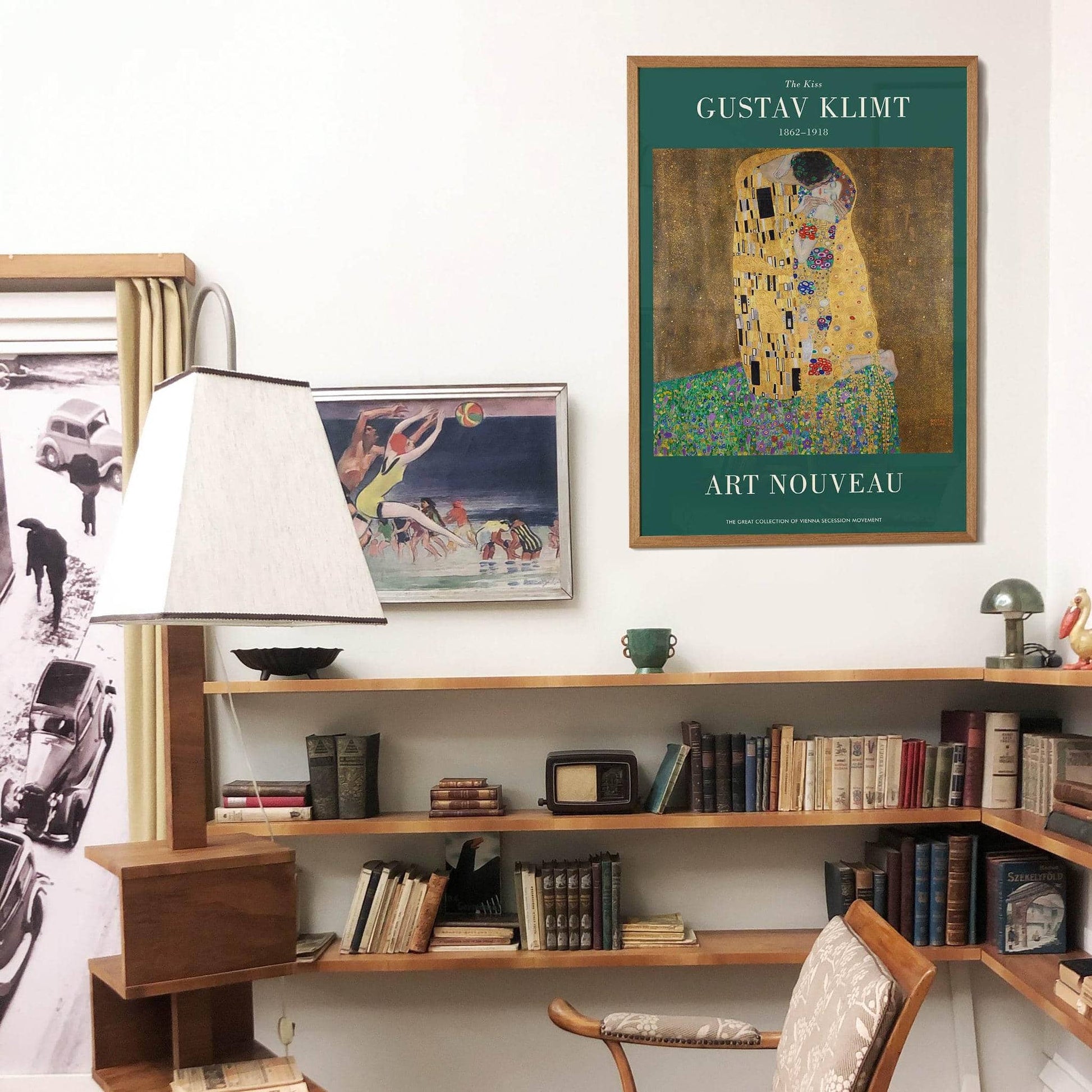 Gustav Klimt, The Kiss Poster - HypeSheriff