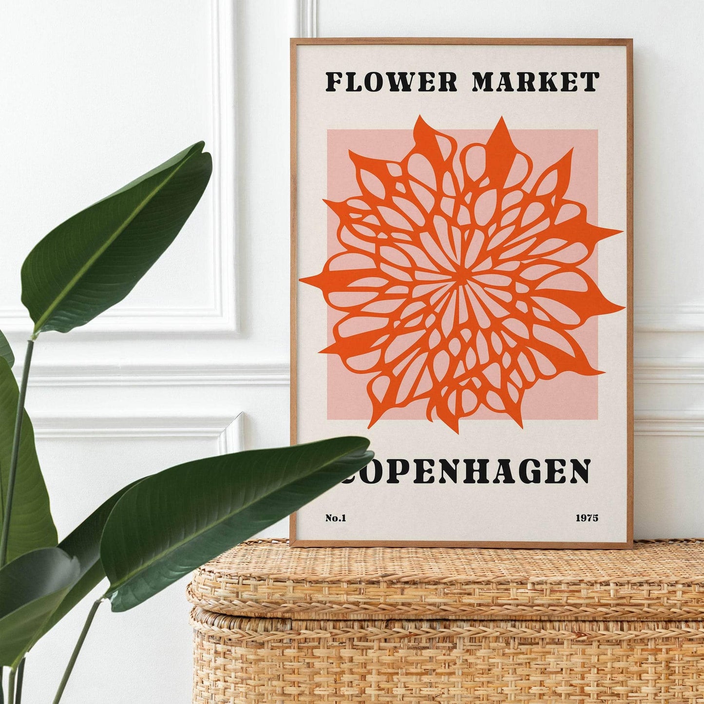 Flower Market Copenhagen Poster - HypeSheriff