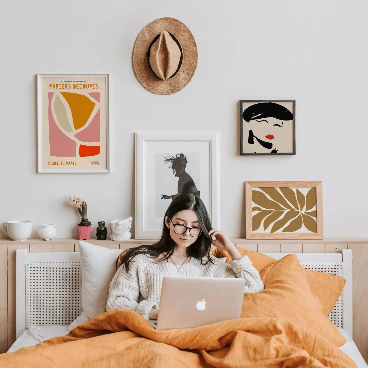 Papiers Decoupes Boho Poster - HypeSheriff