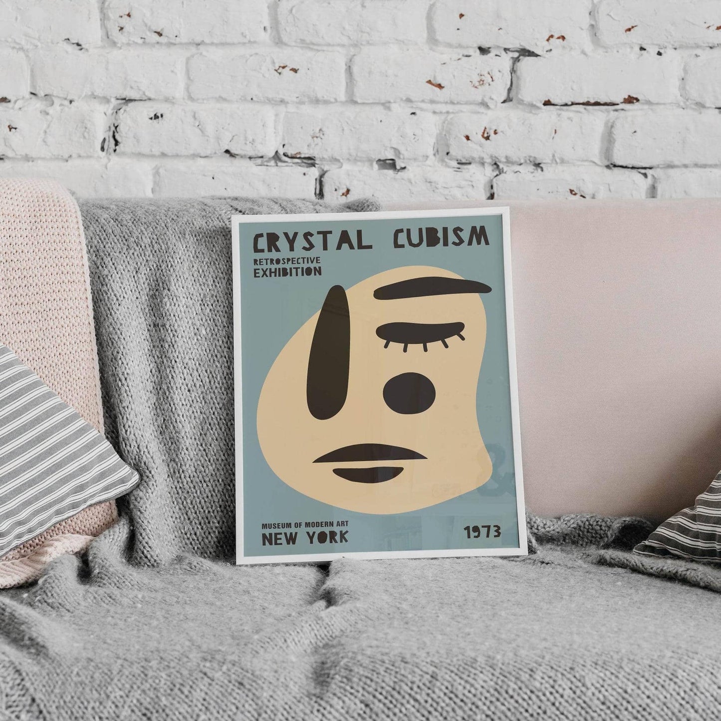 Crystal Cubism, 1973 Poster - HypeSheriff