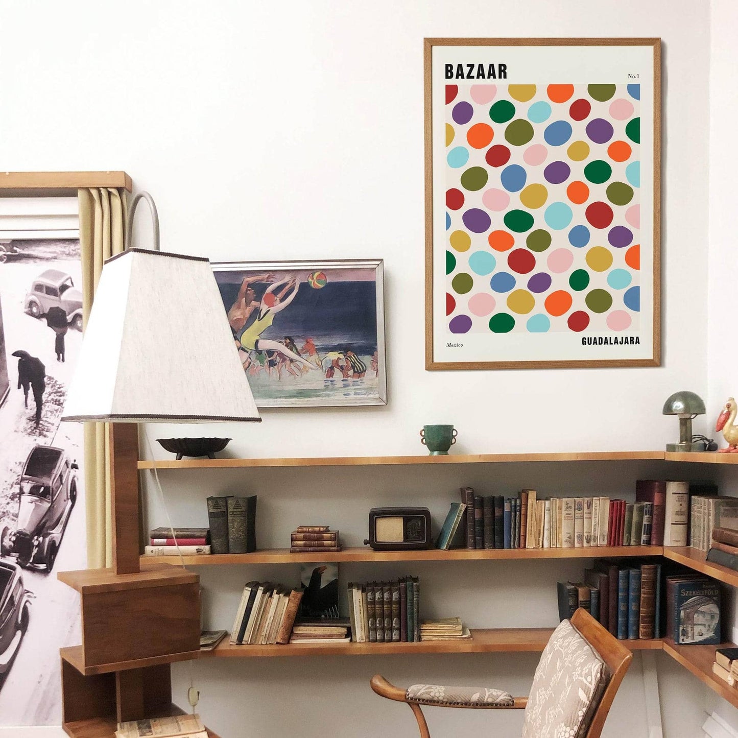 Mexico Bazaar Colorful Poster - HypeSheriff