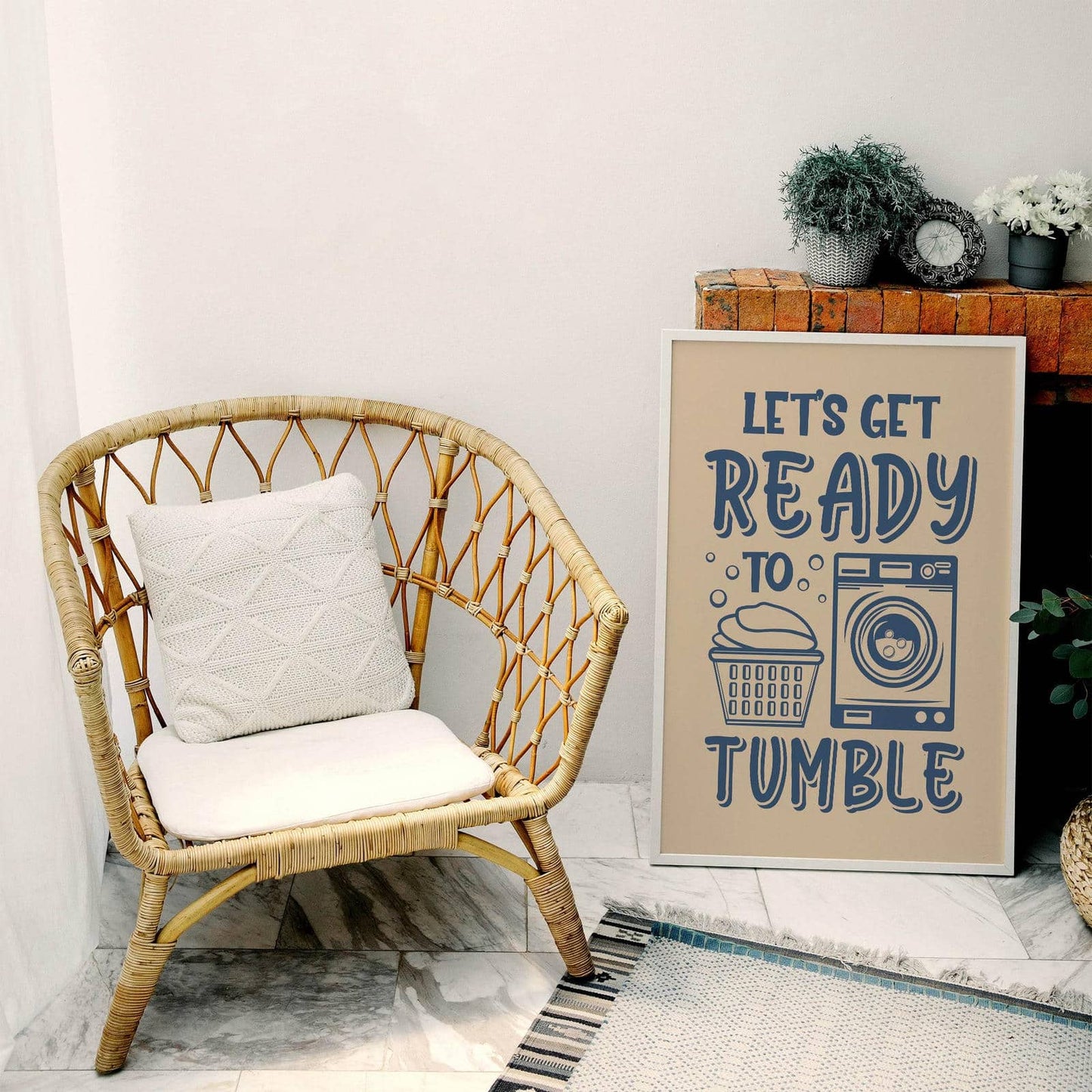 Funny Laundry Room Poster - HypeSheriff