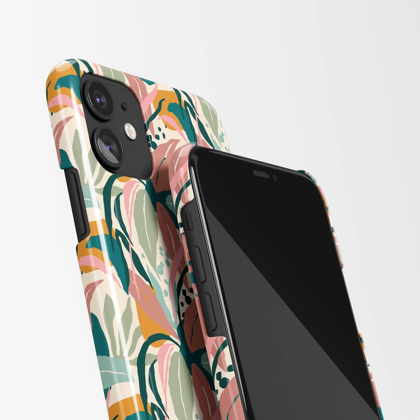 iPhone Case with nature-inspired pattern - HypeSheriff
