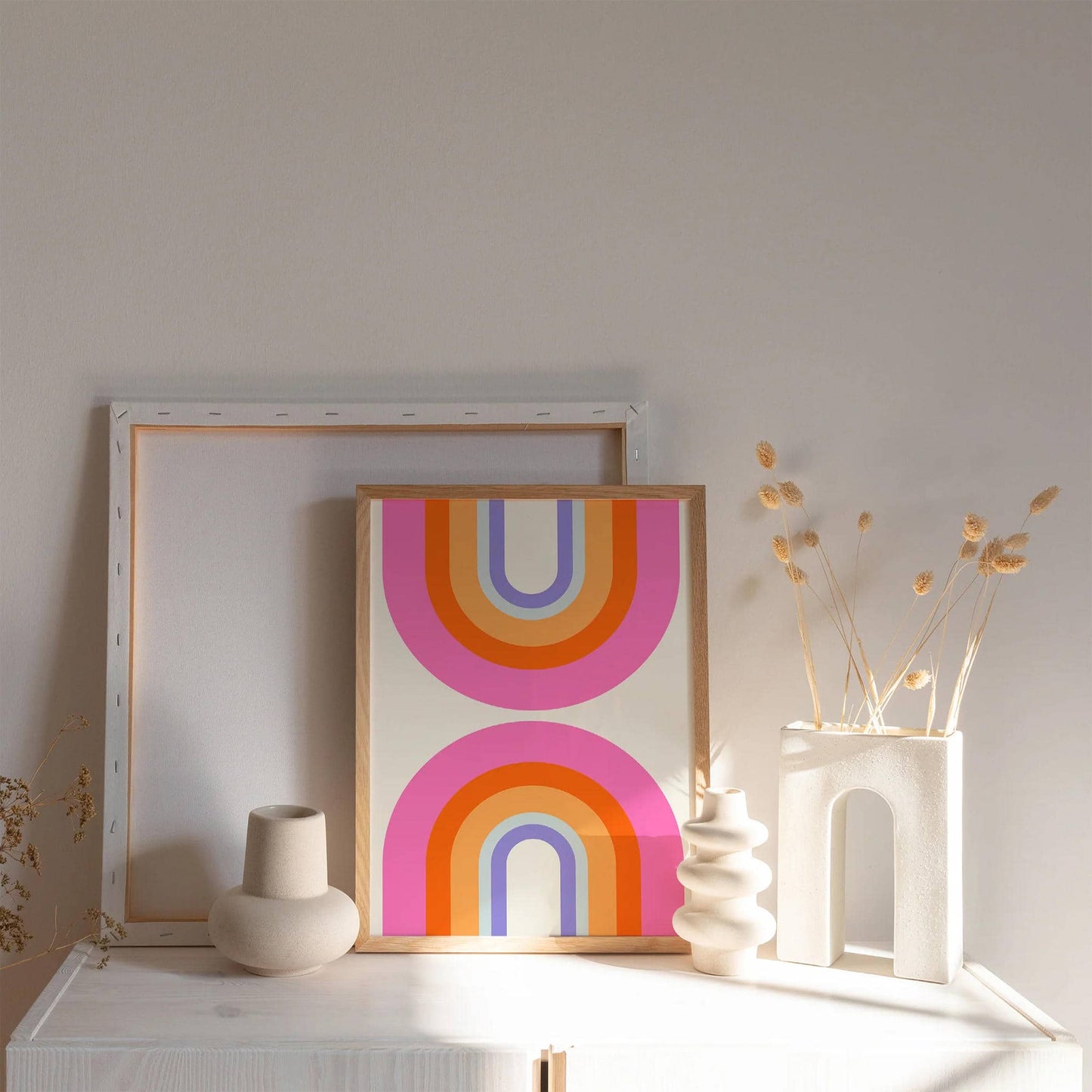 Minimalist Rainbow Poster - HypeSheriff