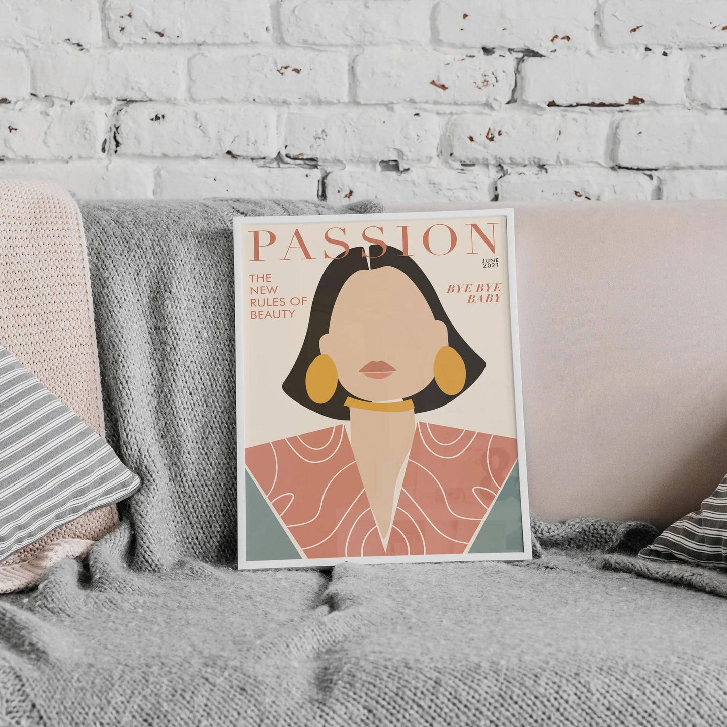 Woman's Passion Cover Poster - HypeSheriff