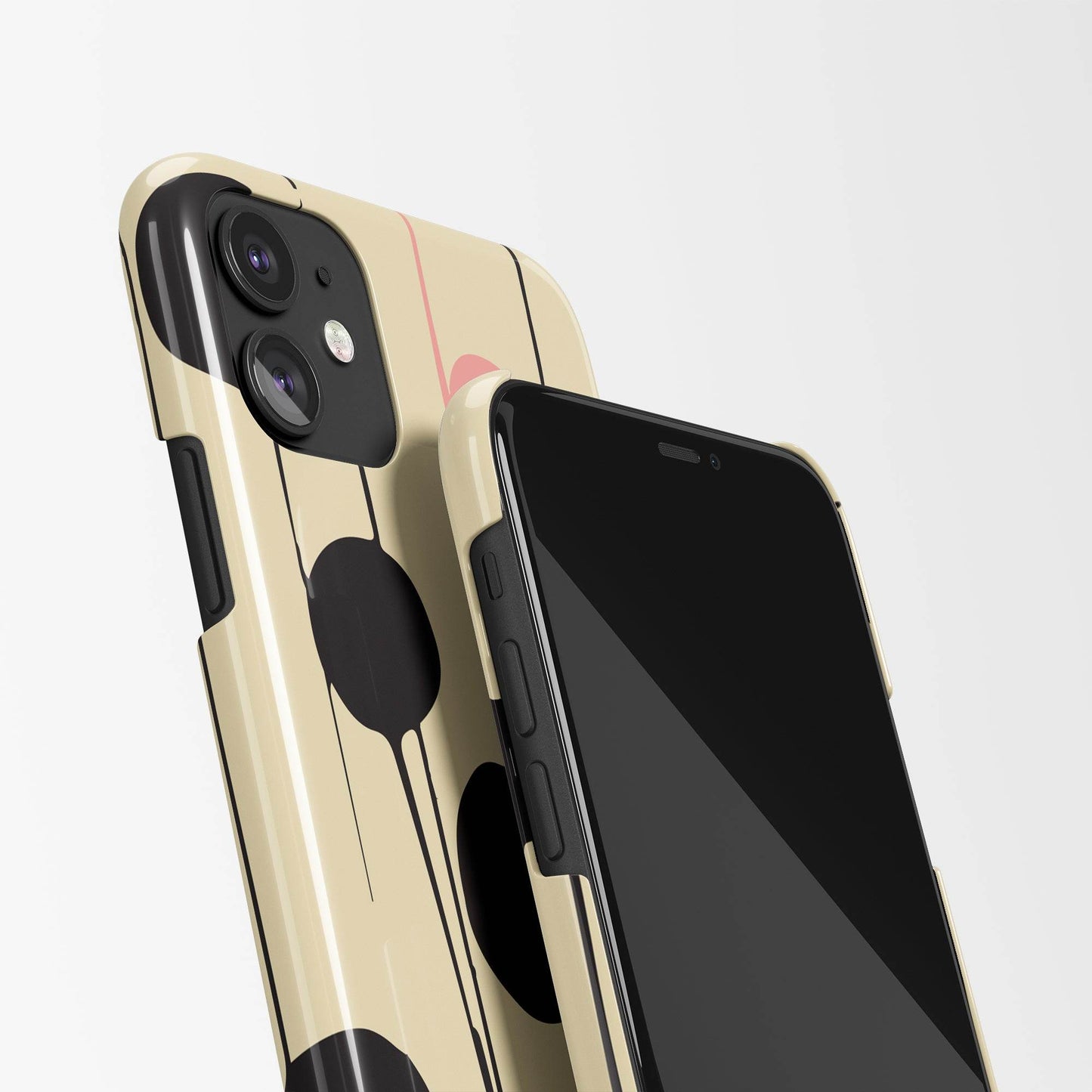 Vintage Drawing iPhone Case 2 - HypeSheriff