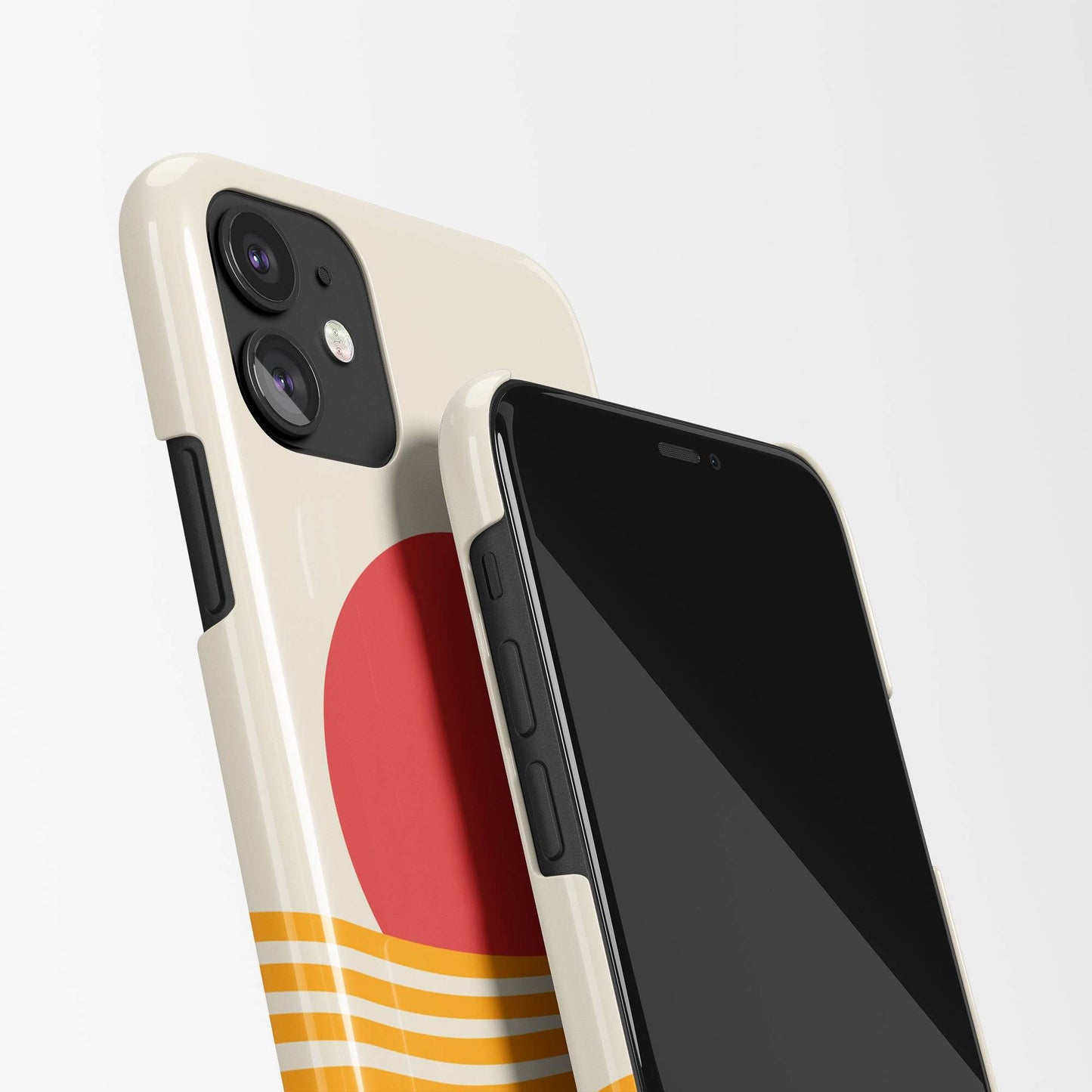 Abstract Sunset iPhone Case - HypeSheriff