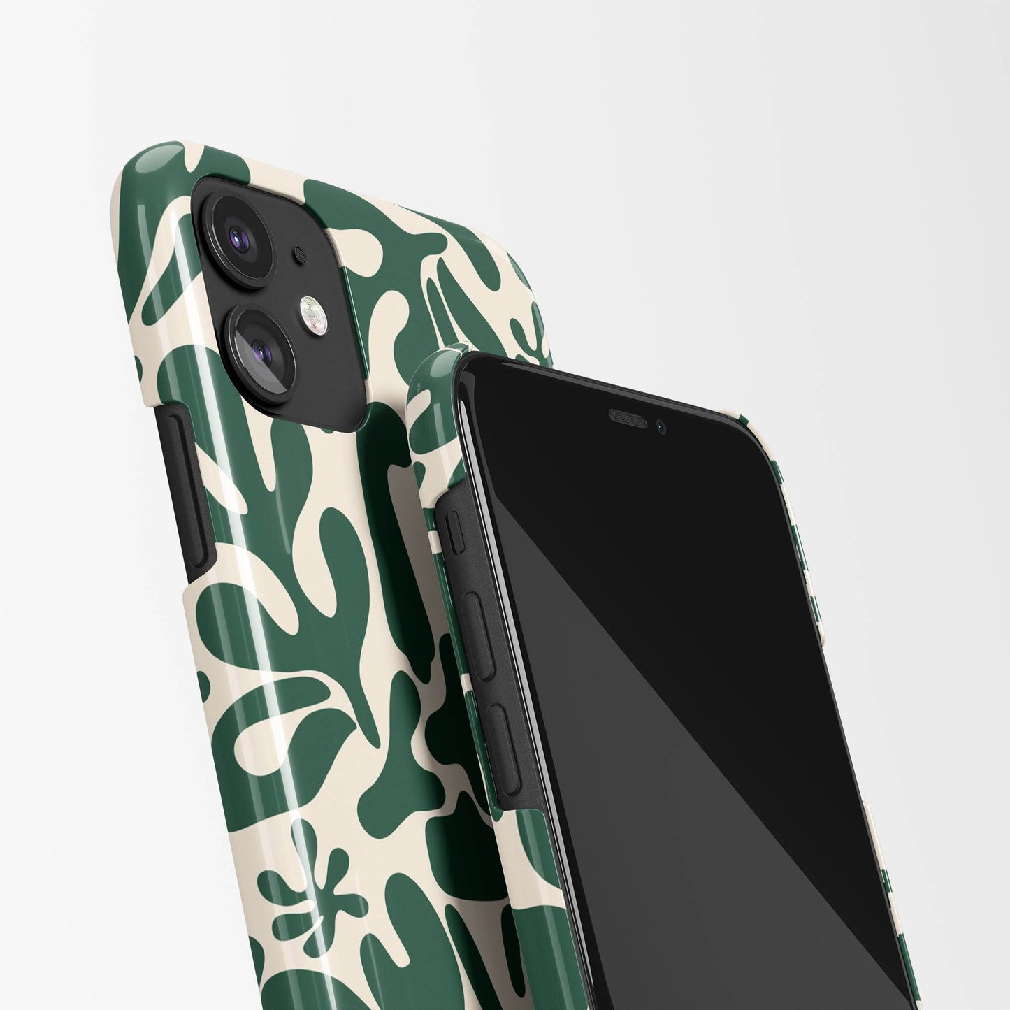 Green Art Deco iPhone Case - HypeSheriff