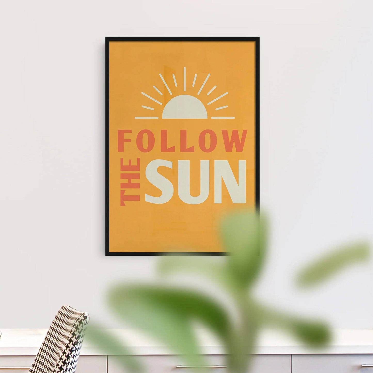Follow The Sun Poster - HypeSheriff