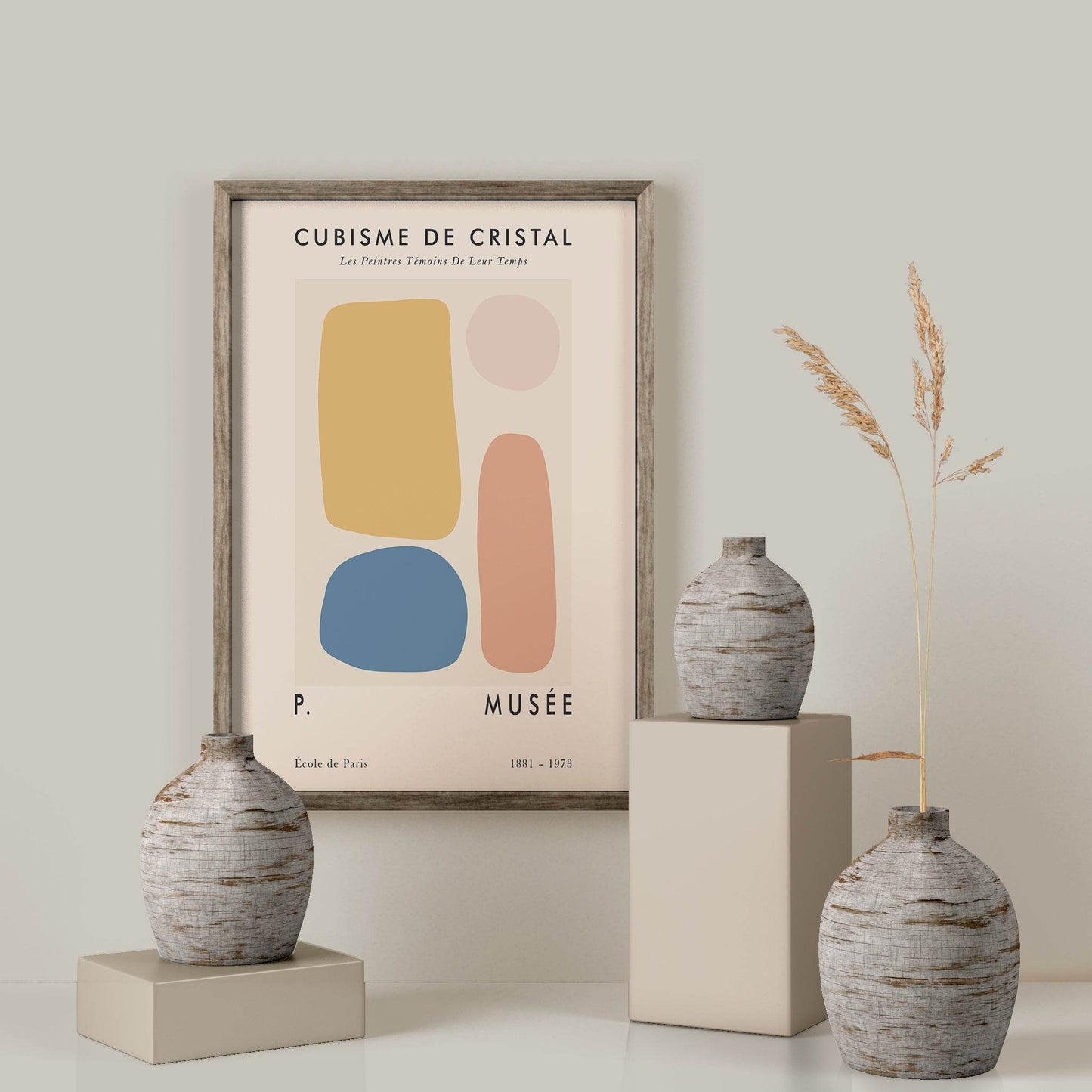 Cubisme de cristal art print - HypeSheriff