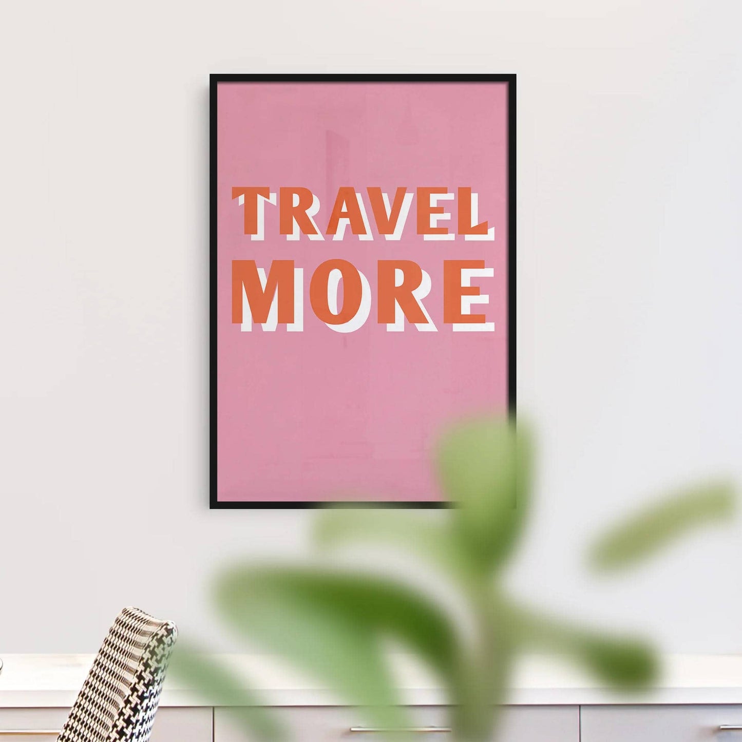 Travel More Poster - HypeSheriff