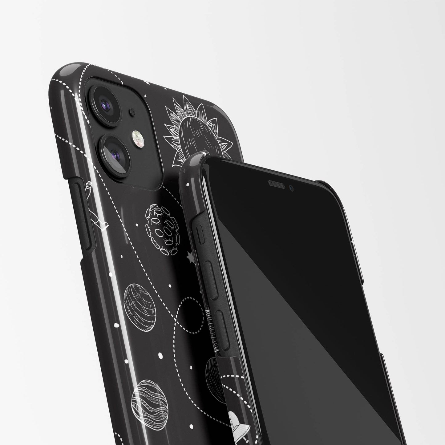 iPhone Case with Space Drawing - HypeSheriff