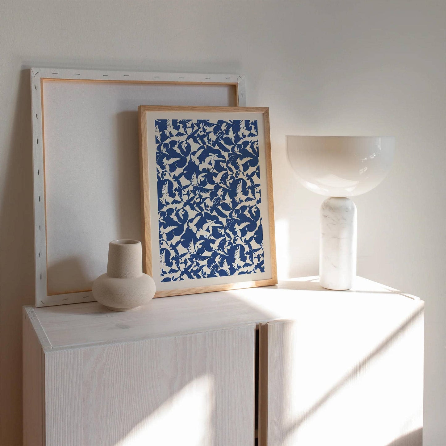 Blue Birds Poster - HypeSheriff
