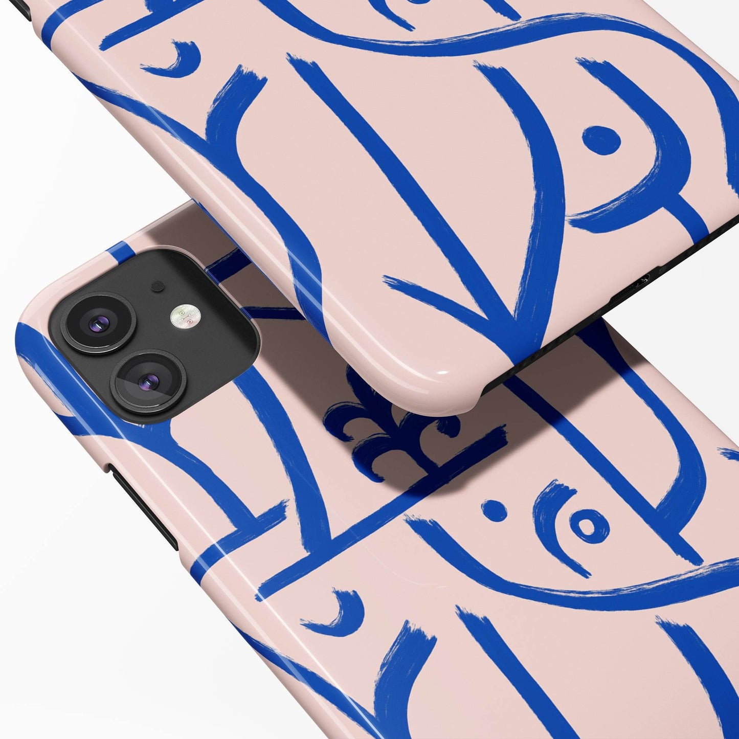 Abstract Drawing iPhone Case 4 - HypeSheriff