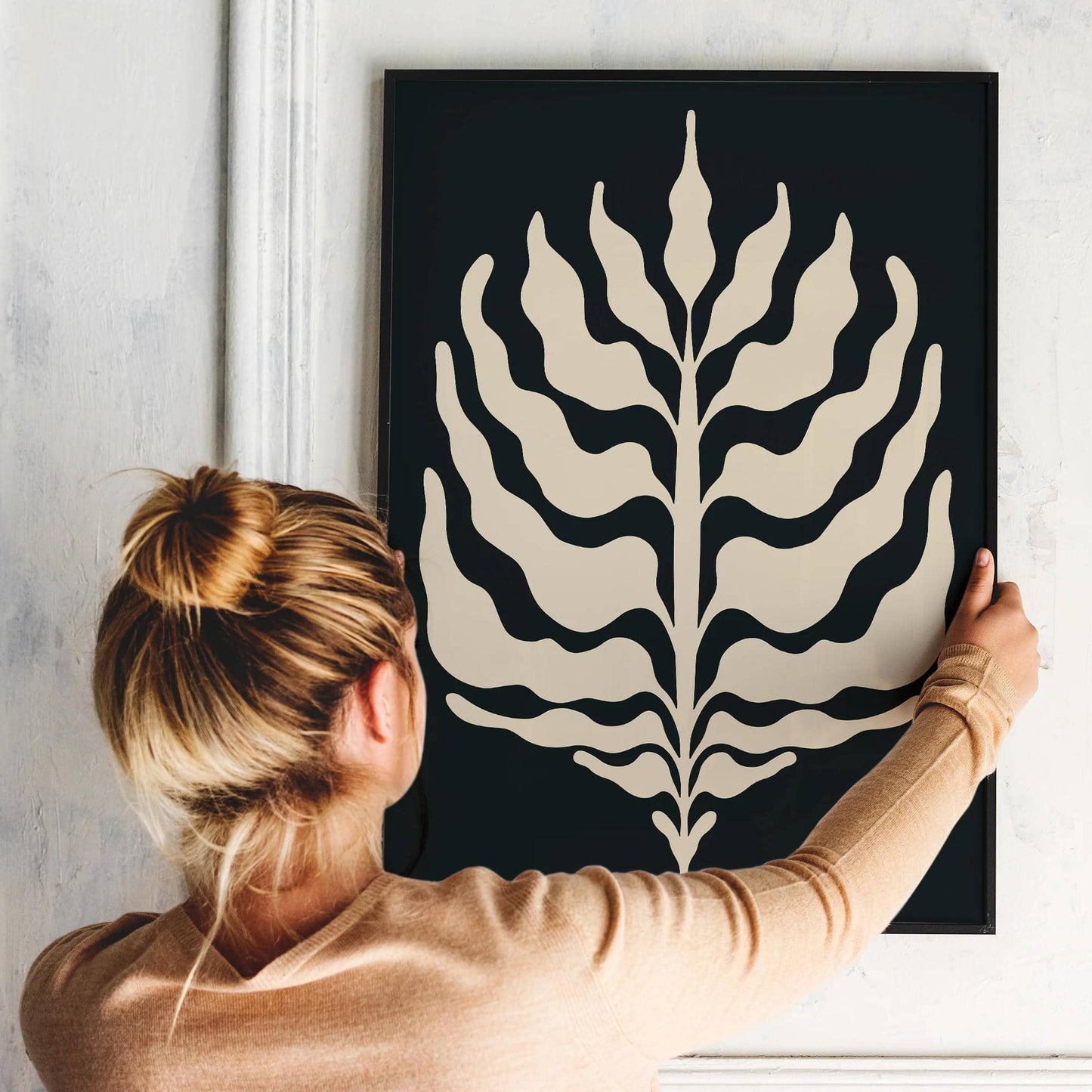 Victorian Leaf Poster - HypeSheriff