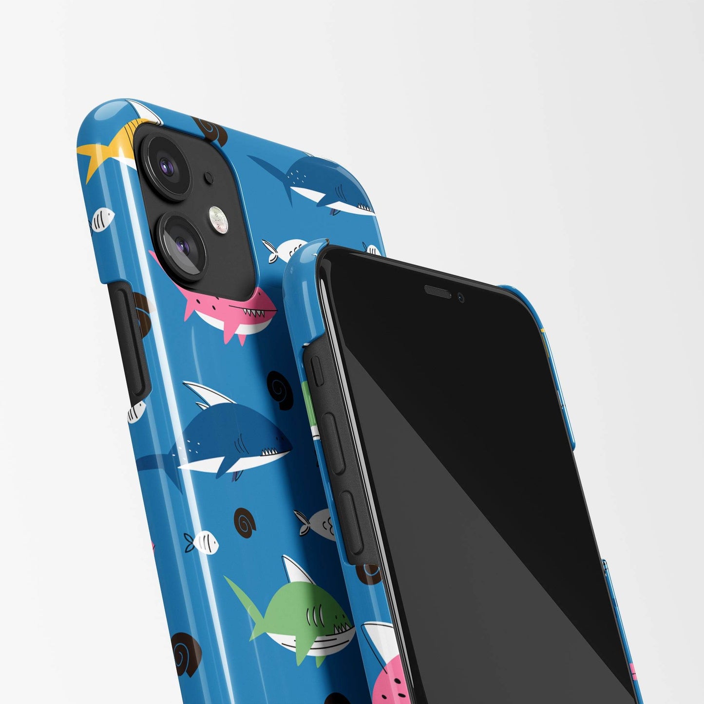Happy Fish iPhone Case - HypeSheriff