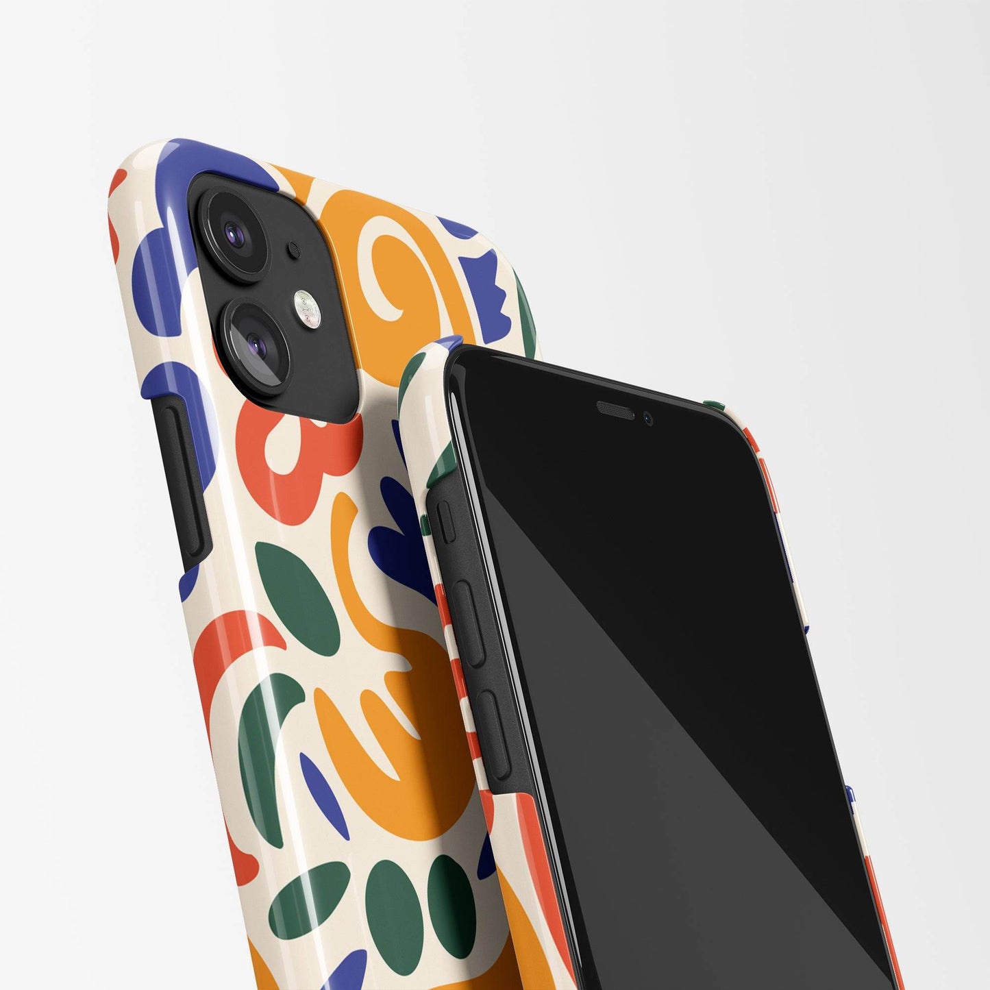 Colorful Cutouts iPhone Case - HypeSheriff