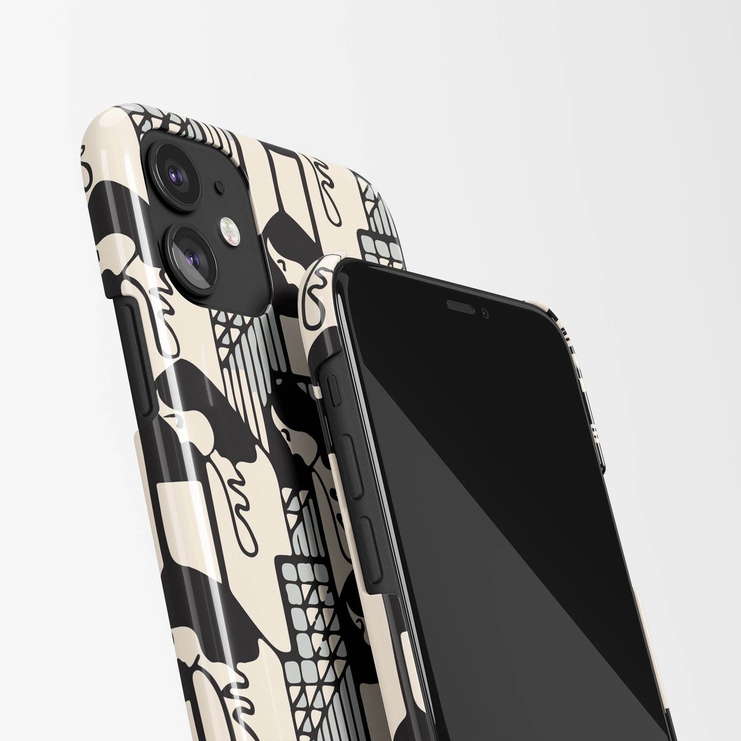 Art Nouveau v1 iPhone Case - HypeSheriff