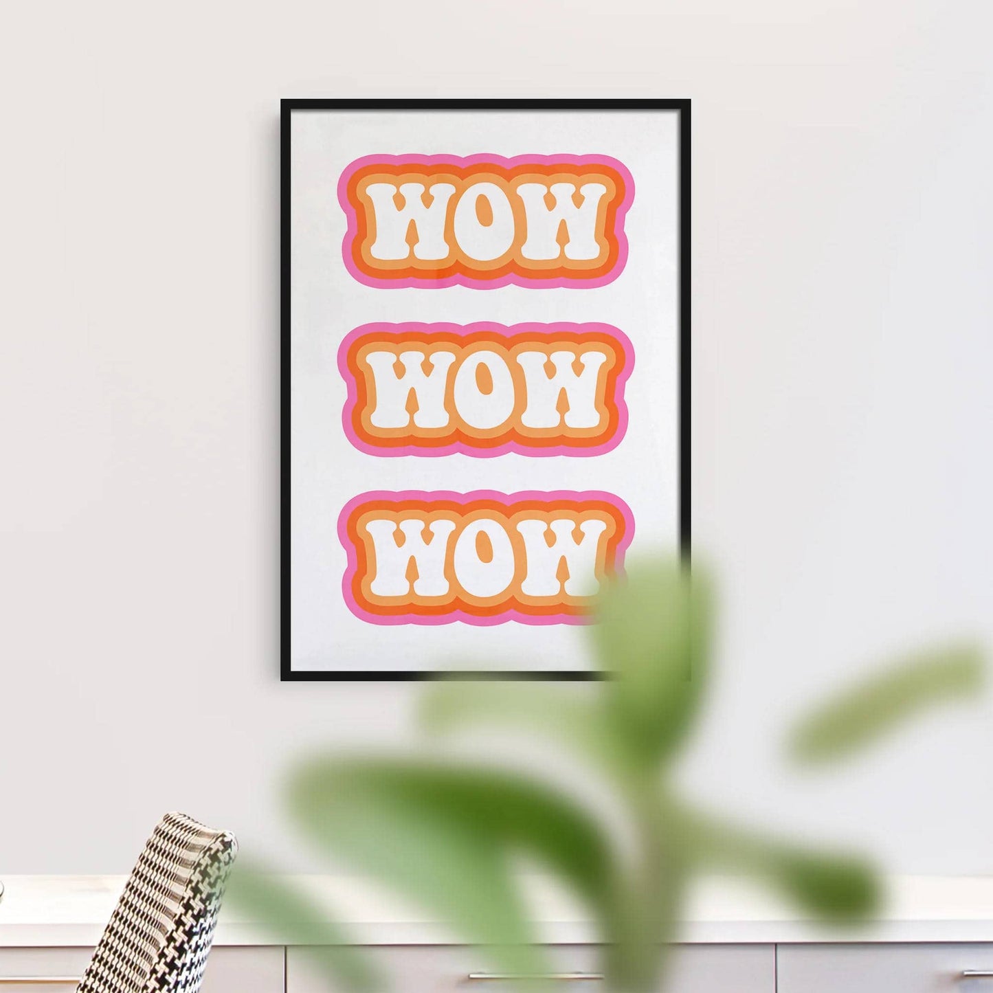 Wow, Wow, Wow Poster - HypeSheriff