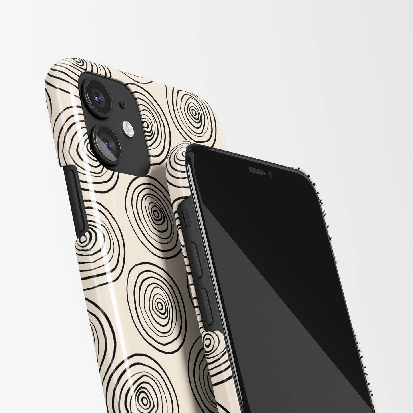 Circles iPhone Case - HypeSheriff