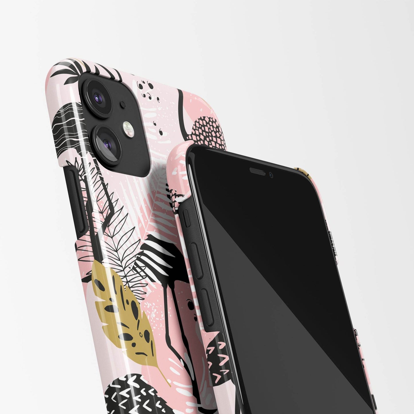 Modern Flamingo iPhone Case - HypeSheriff