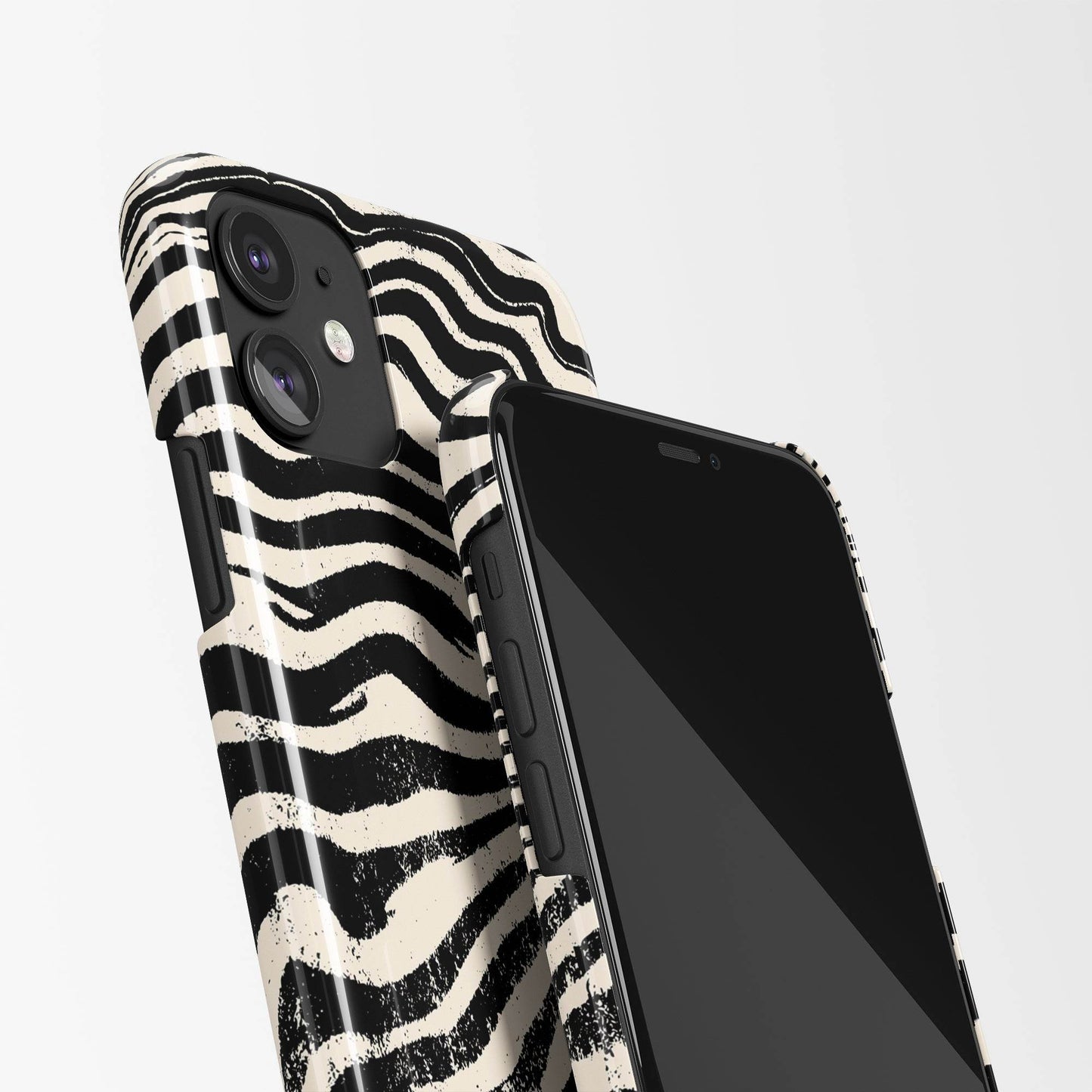 iPhone Case with Zebra Print - HypeSheriff
