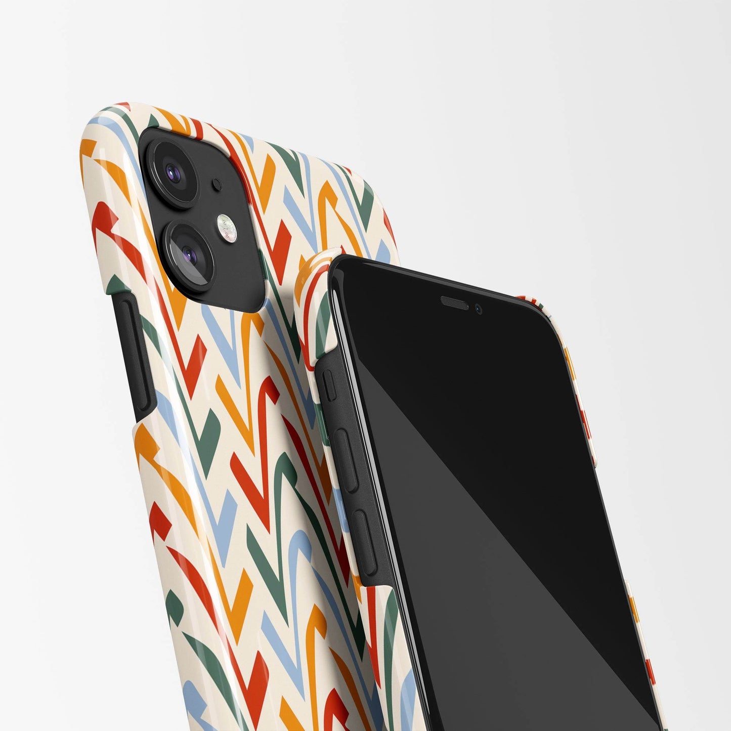 Colorful Shapes iPhone Case - HypeSheriff