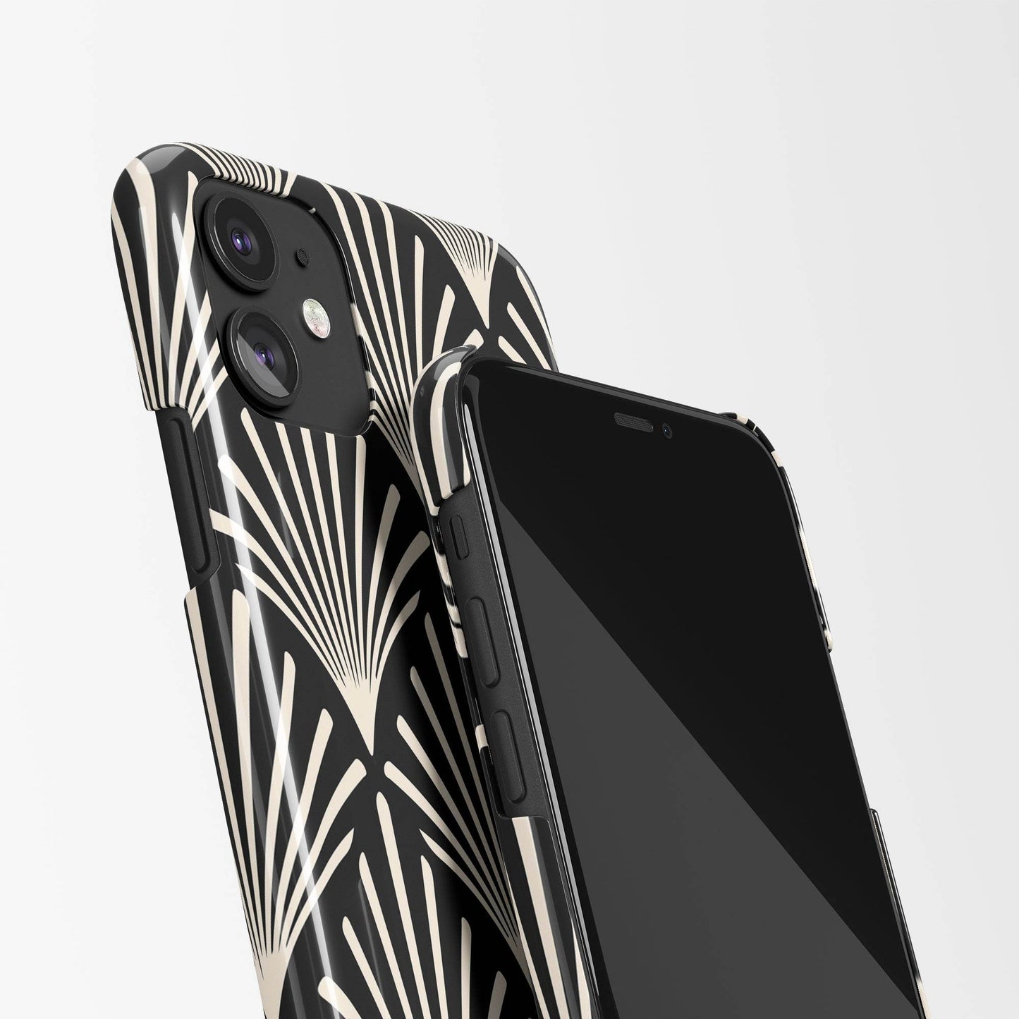 Black Gatsby iPhone Case - HypeSheriff