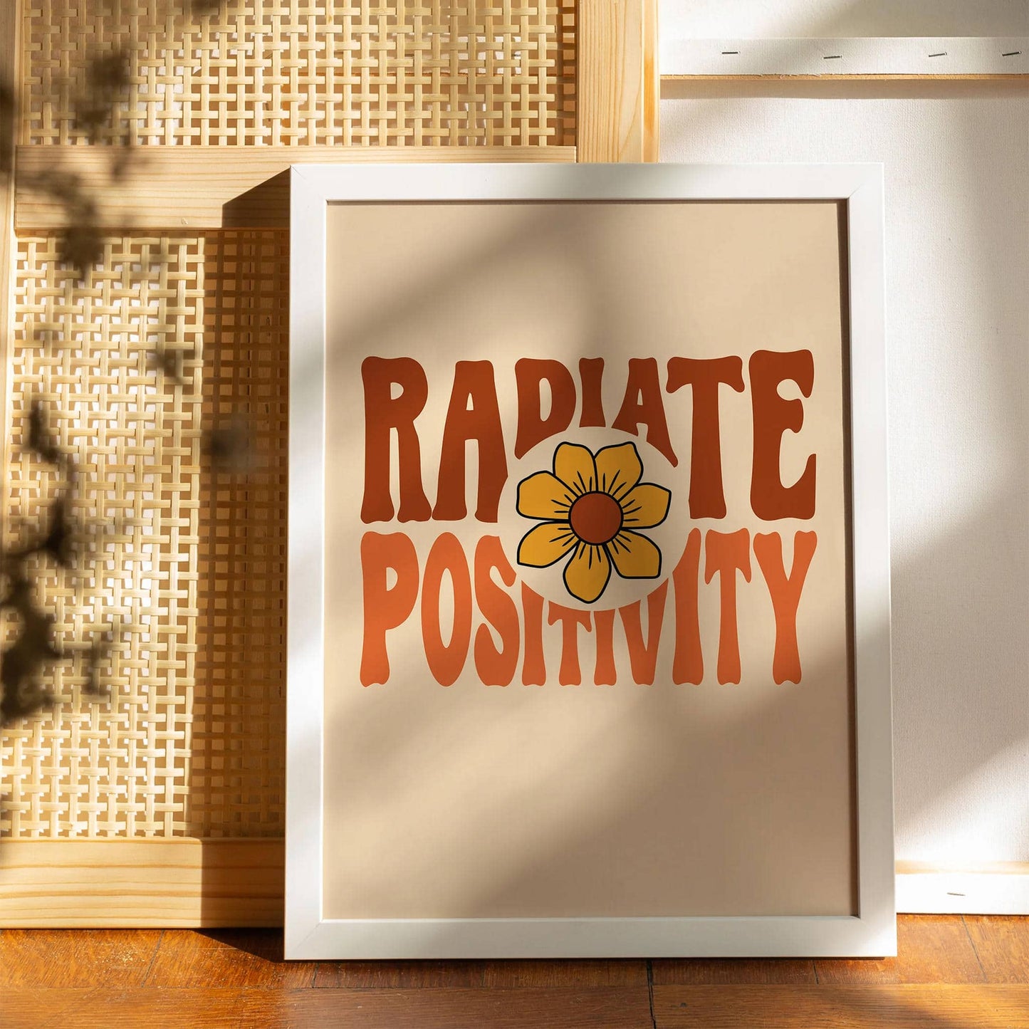 Radiate Positivity Poster - HypeSheriff