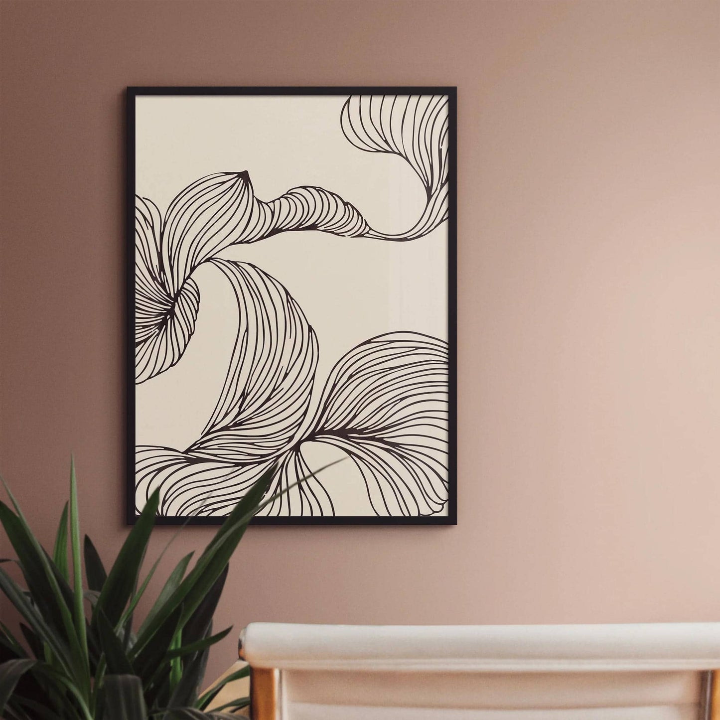 Abstract Line Art Poster - HypeSheriff