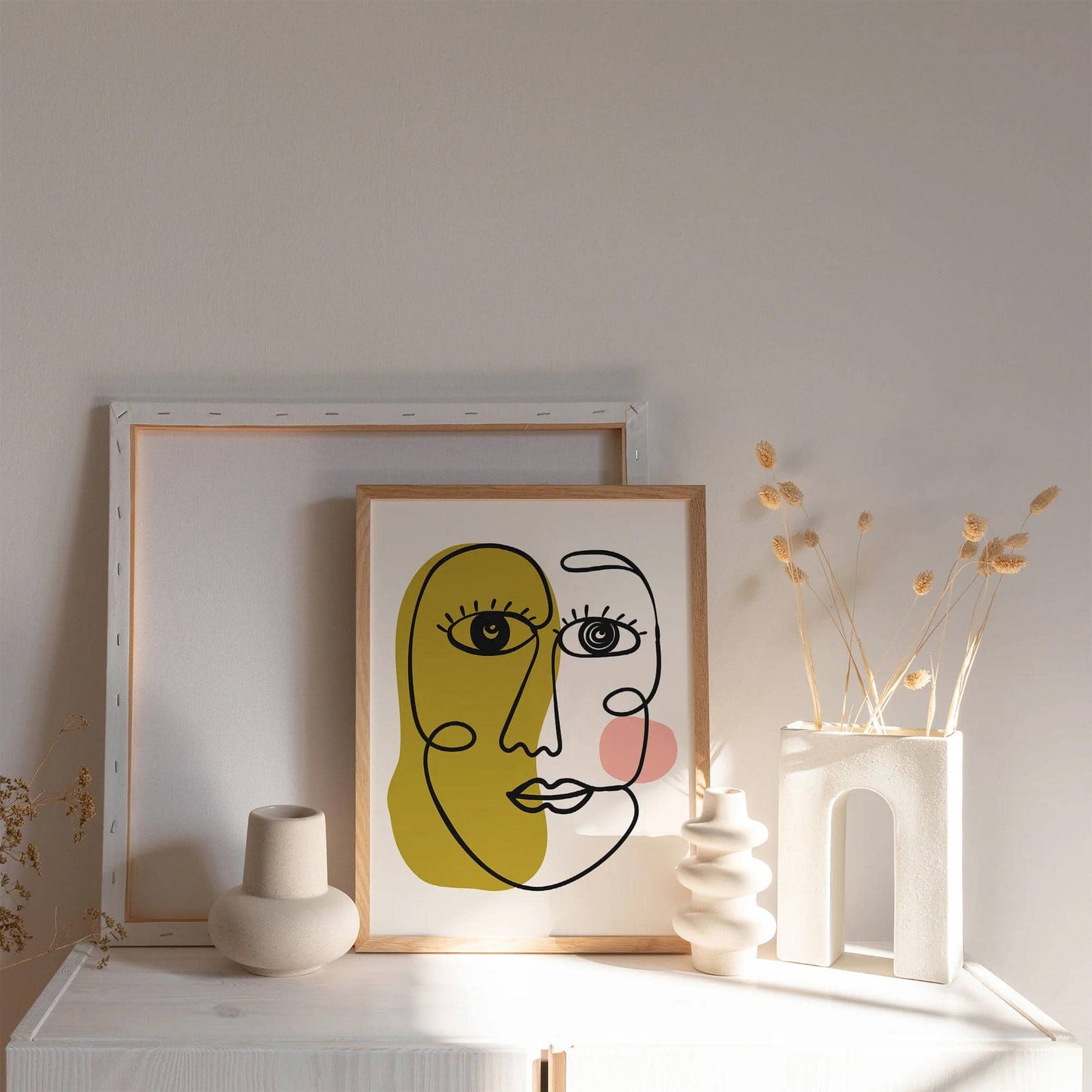 Scandi Face No.3 Poster - HypeSheriff