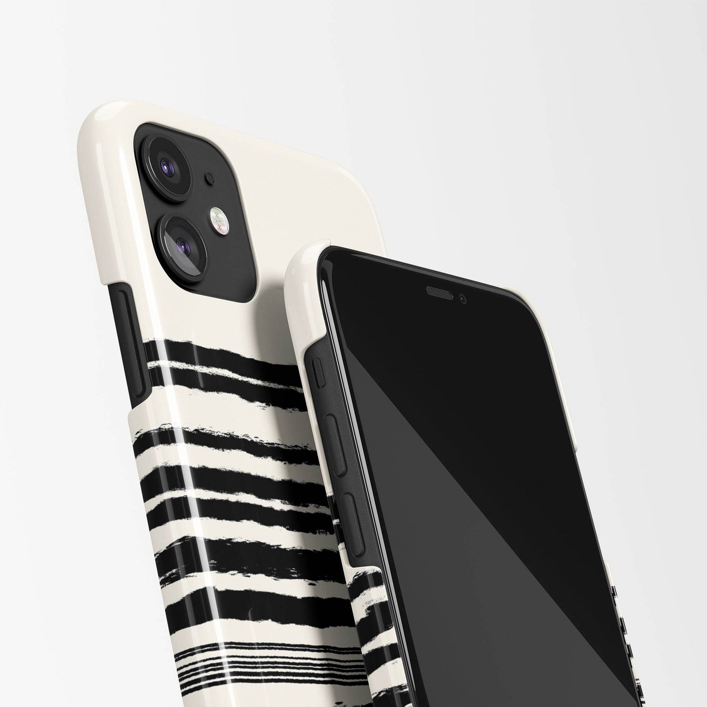 Black Stripes iPhone Case - HypeSheriff