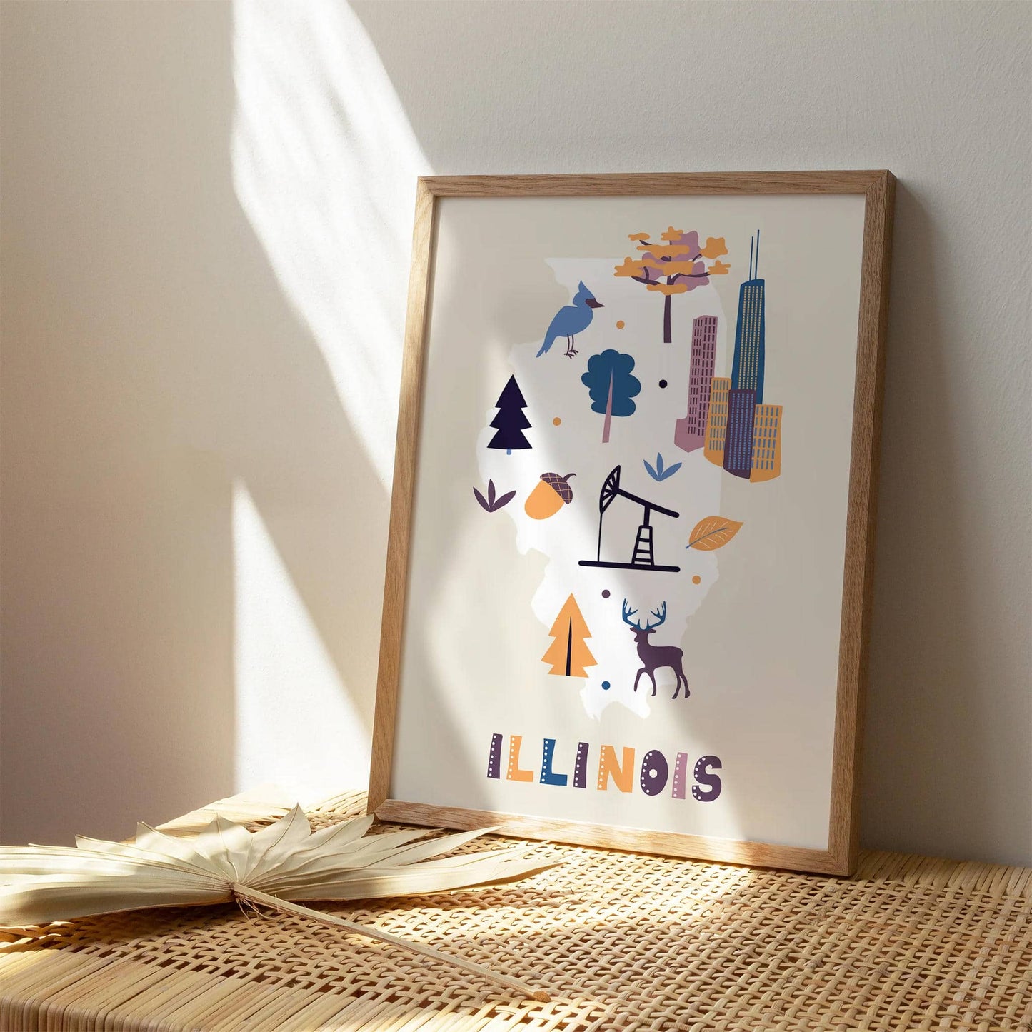Illinois, Travel Poster - HypeSheriff