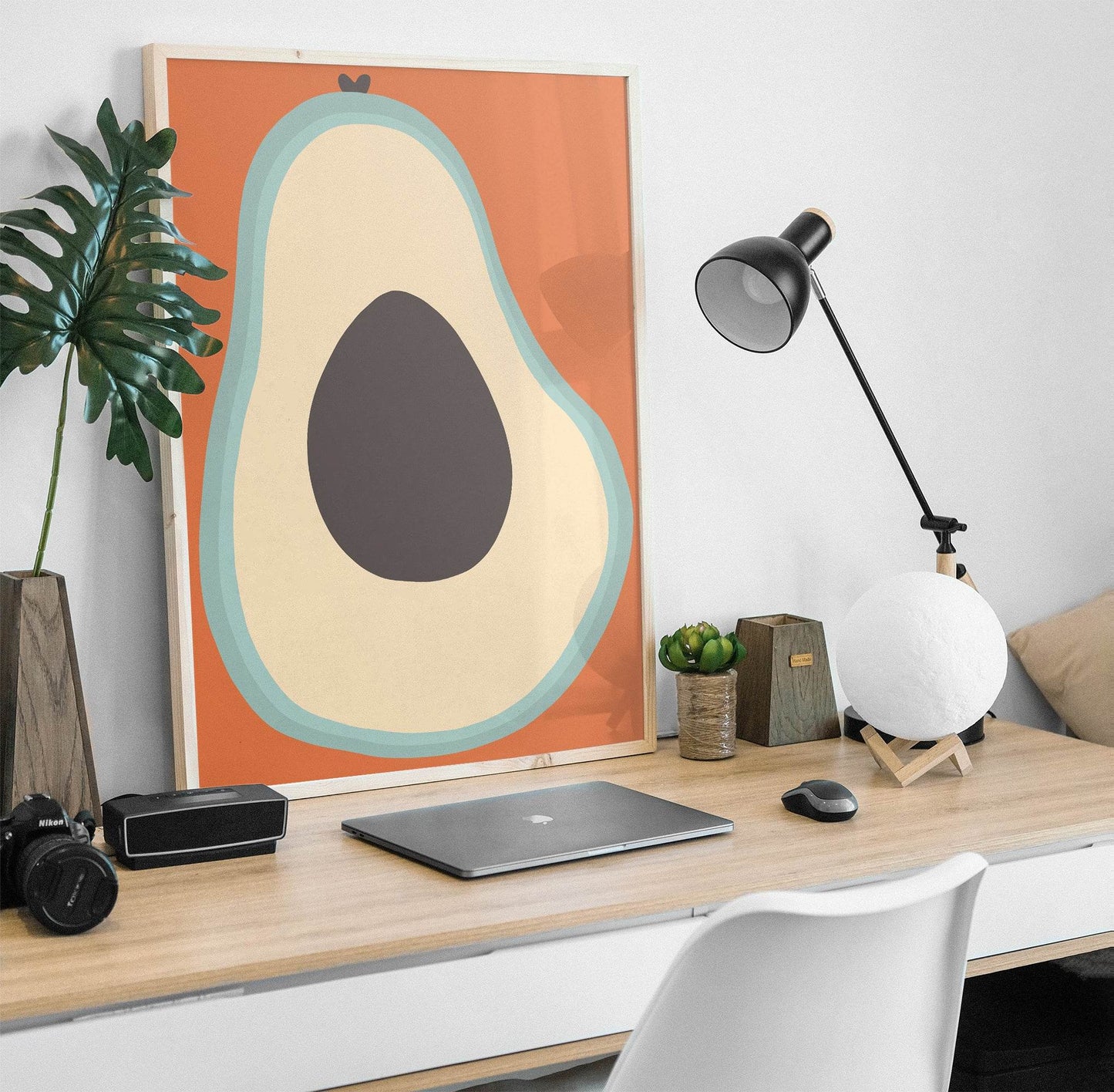 Retro Avocado Print - HypeSheriff