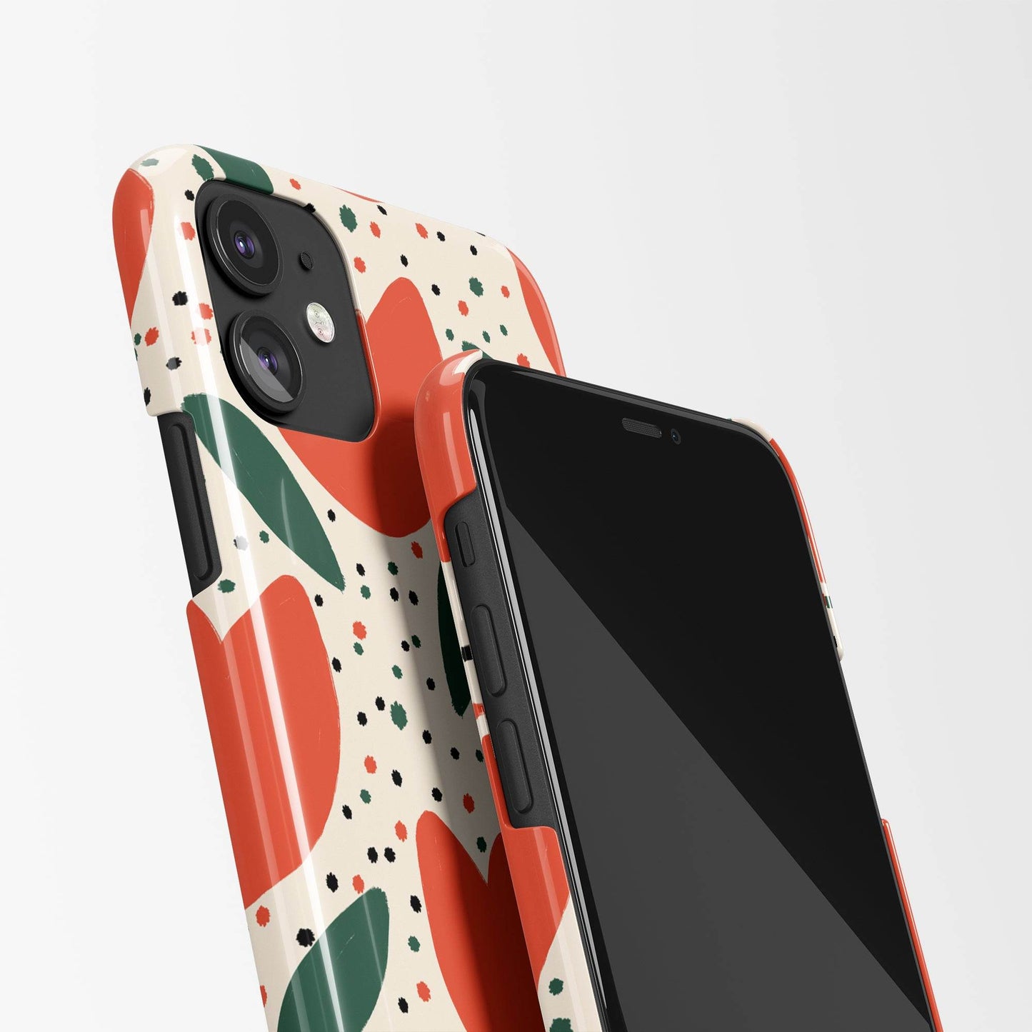 Tulip Drawing iPhone Case - HypeSheriff